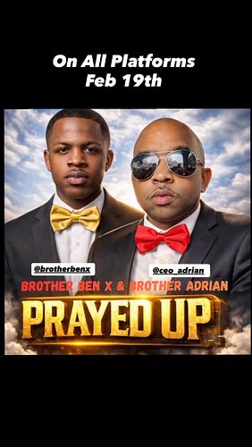 Dropping this on my birthday with @brotherbenx  #prayedup