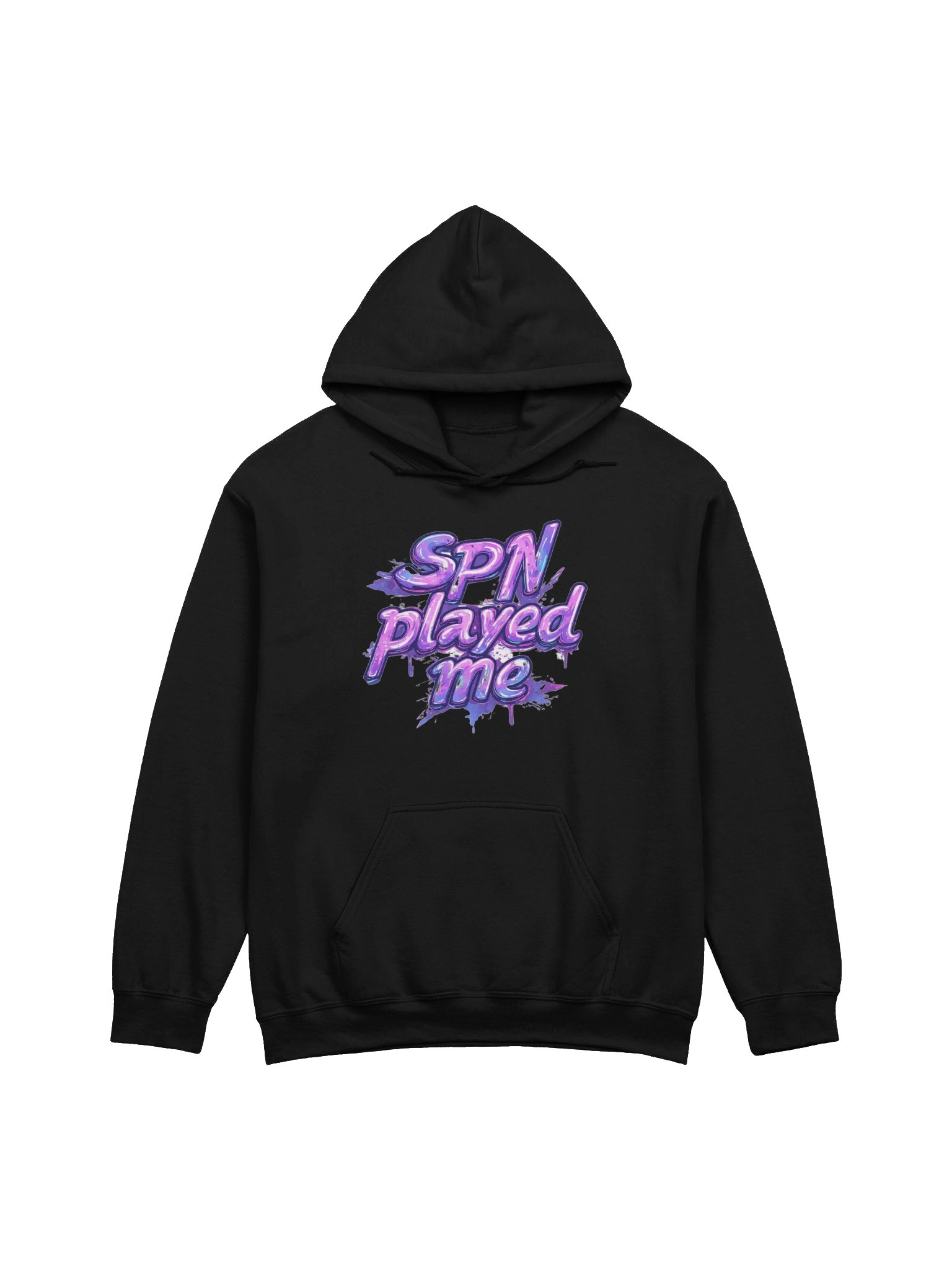 Glossy Splatter Paint Hoodie product image (1)