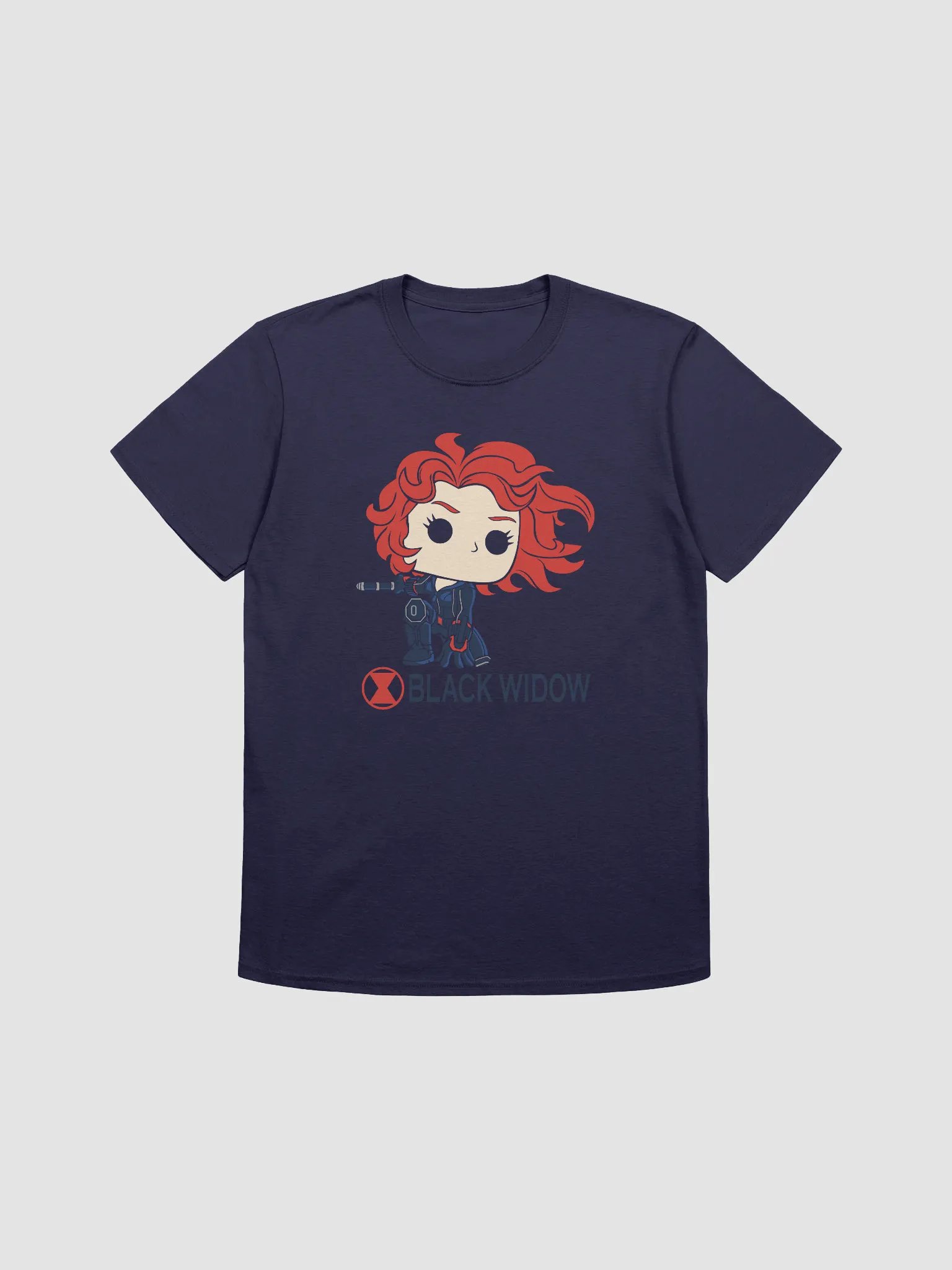 Chibi Black Widow Graphic Tee product image (3)