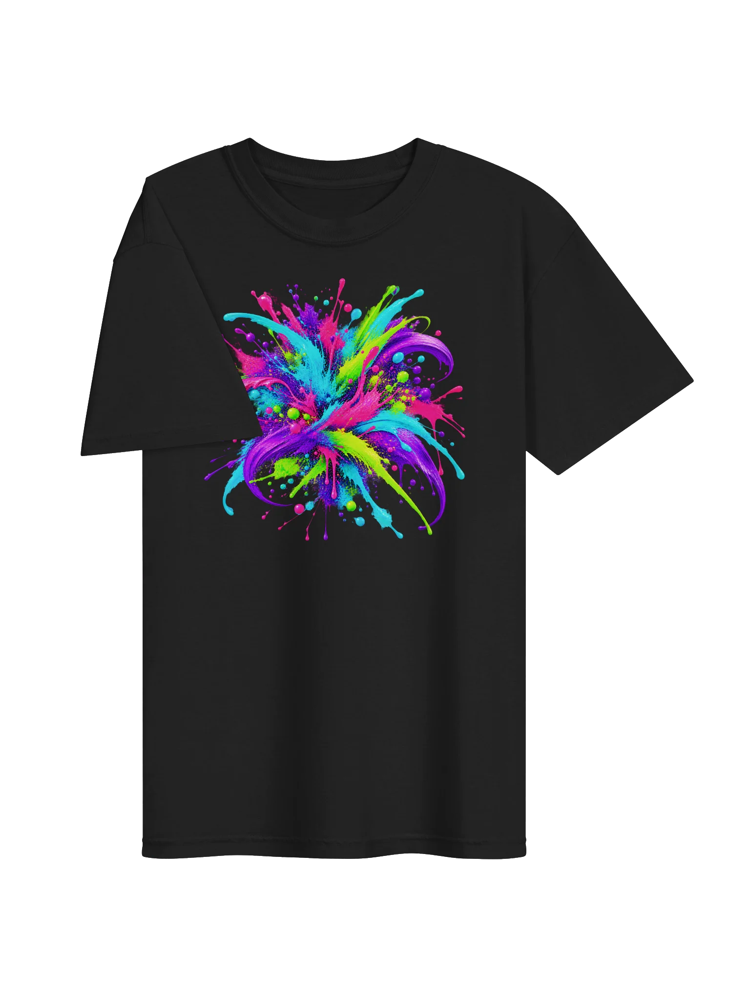 Unity Unleashed Neon Paint-Splatter T-Shirt — Individuality • Diversity • Brotherhood product image (7)