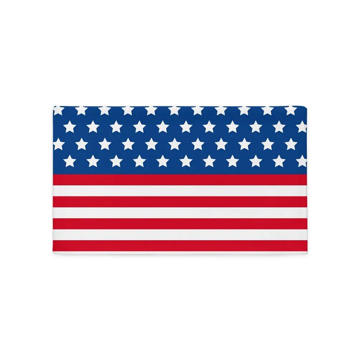 Exclusive Patriotic United States Flag Pillow Case - Home Decor product image (1)