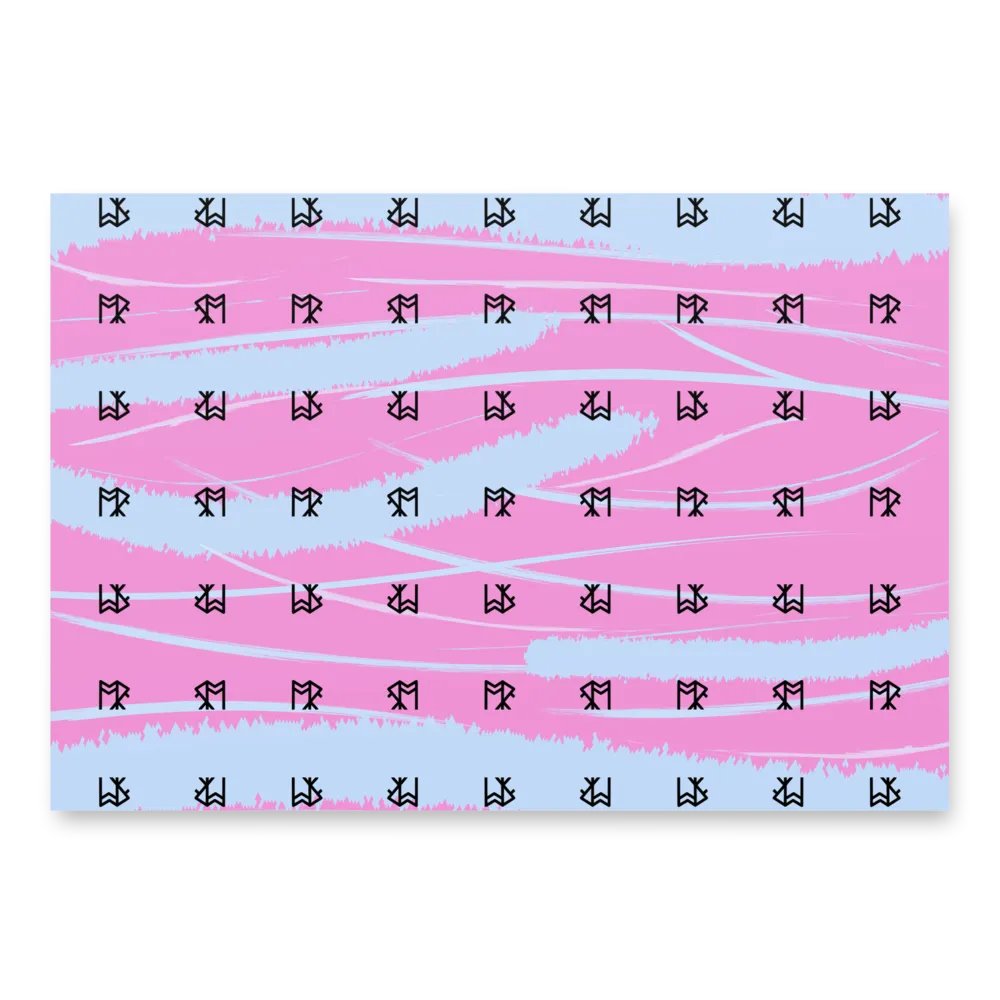 FoRk & Rune Wrapping Paper Sheets (3) product image (1)