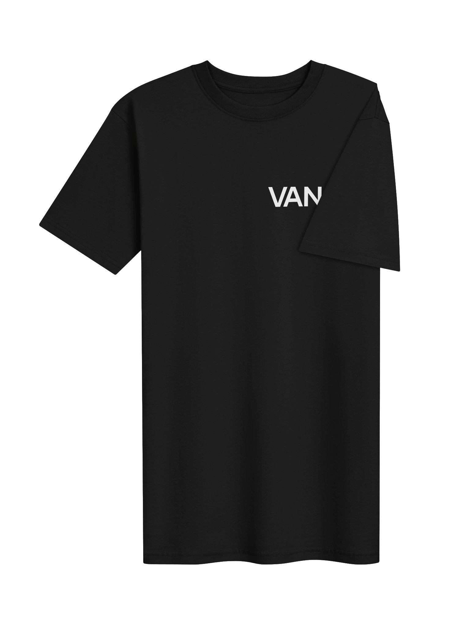 VANSTA Heavyweight Tee · Black w/ White Logo product image (6)