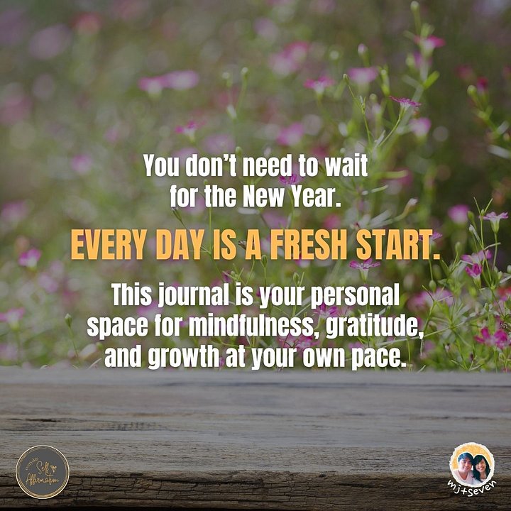 365 Days of Self-Affirmation & Reflection: A Daily Journal to Positivity and Self-love | PDF product image (2)