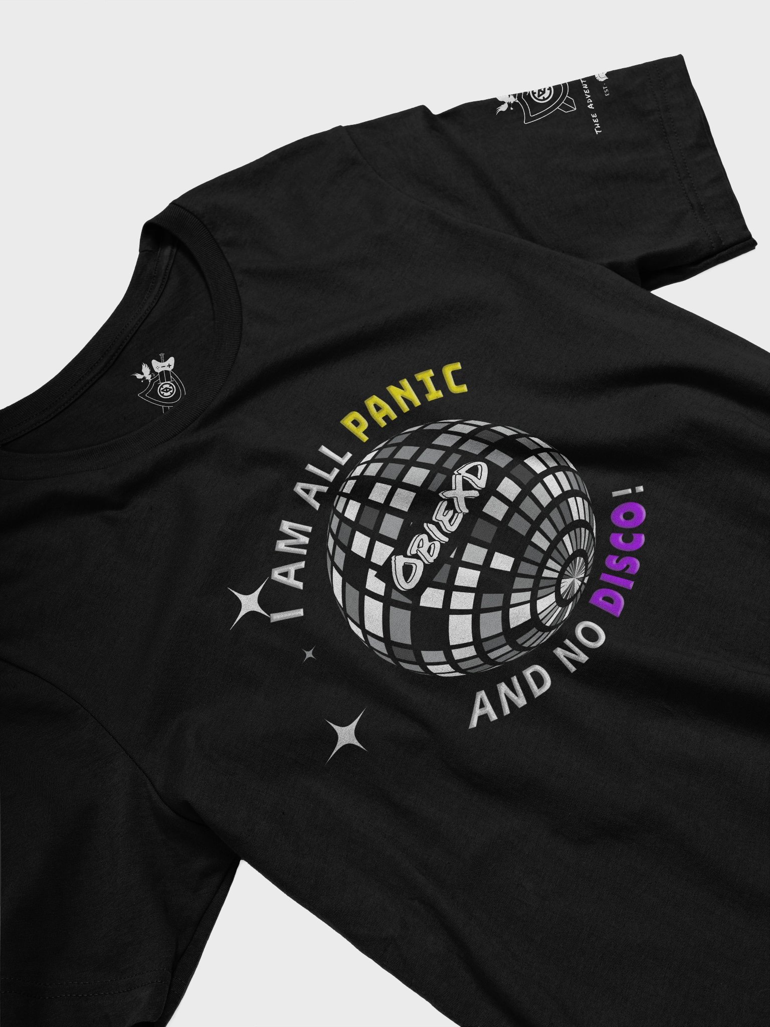 All Panic and No Disco T-Shirt - ObieXD product image (2)