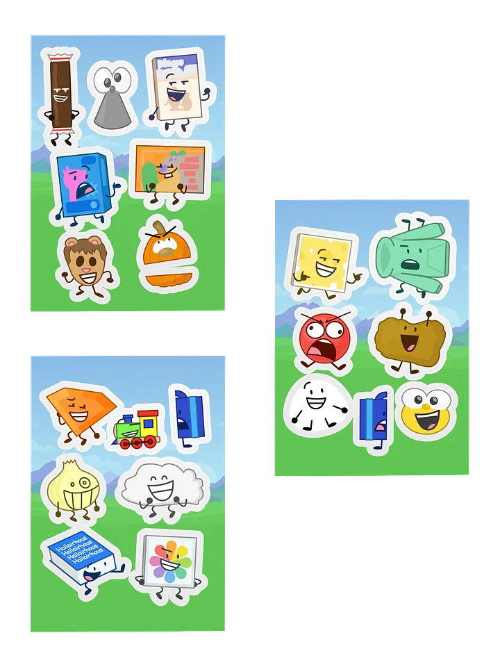 BFPOR Sticker Pack Bundle product image (1)
