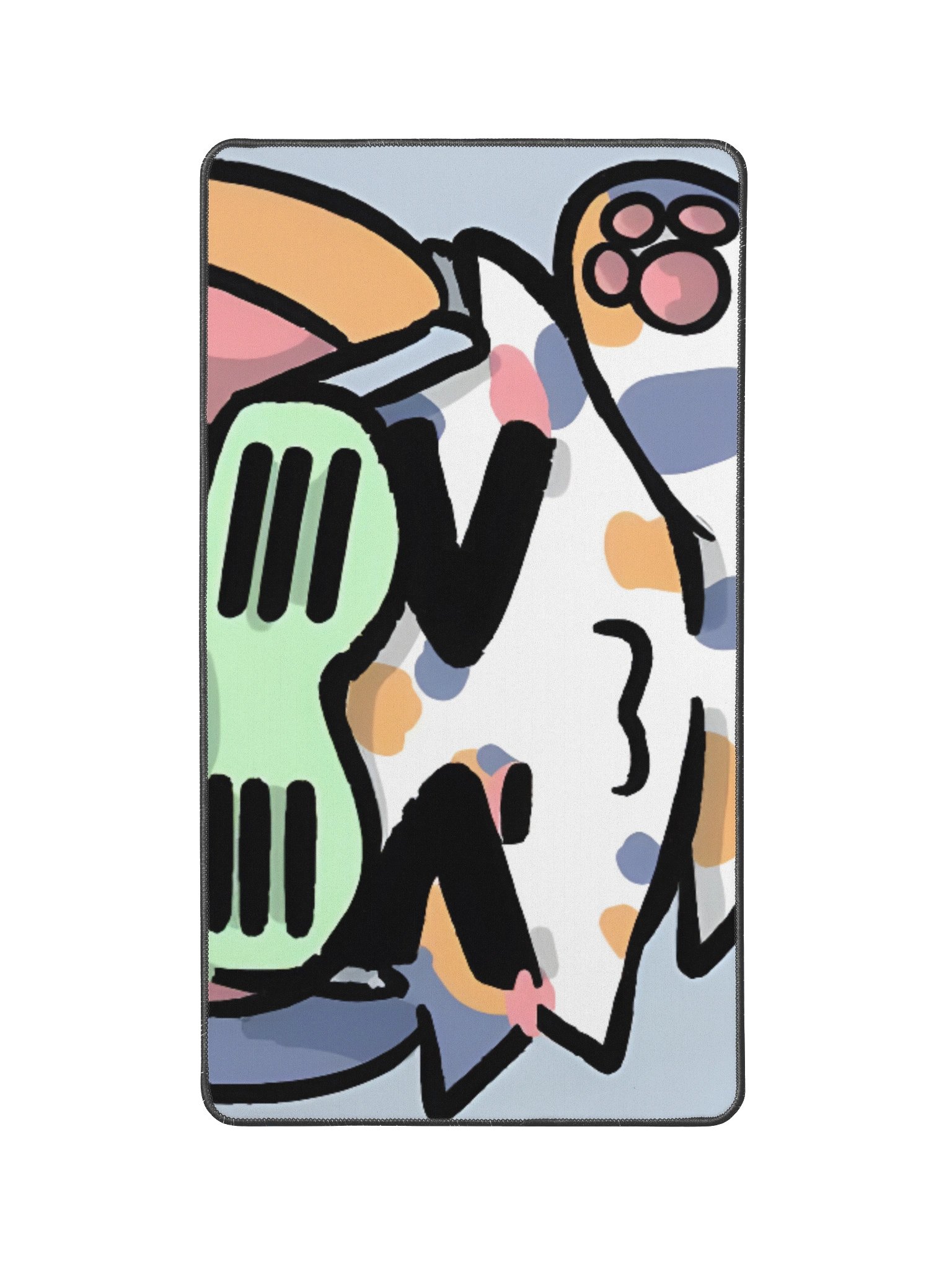Colorful Cartoon Animal Desk Mat product image (2)