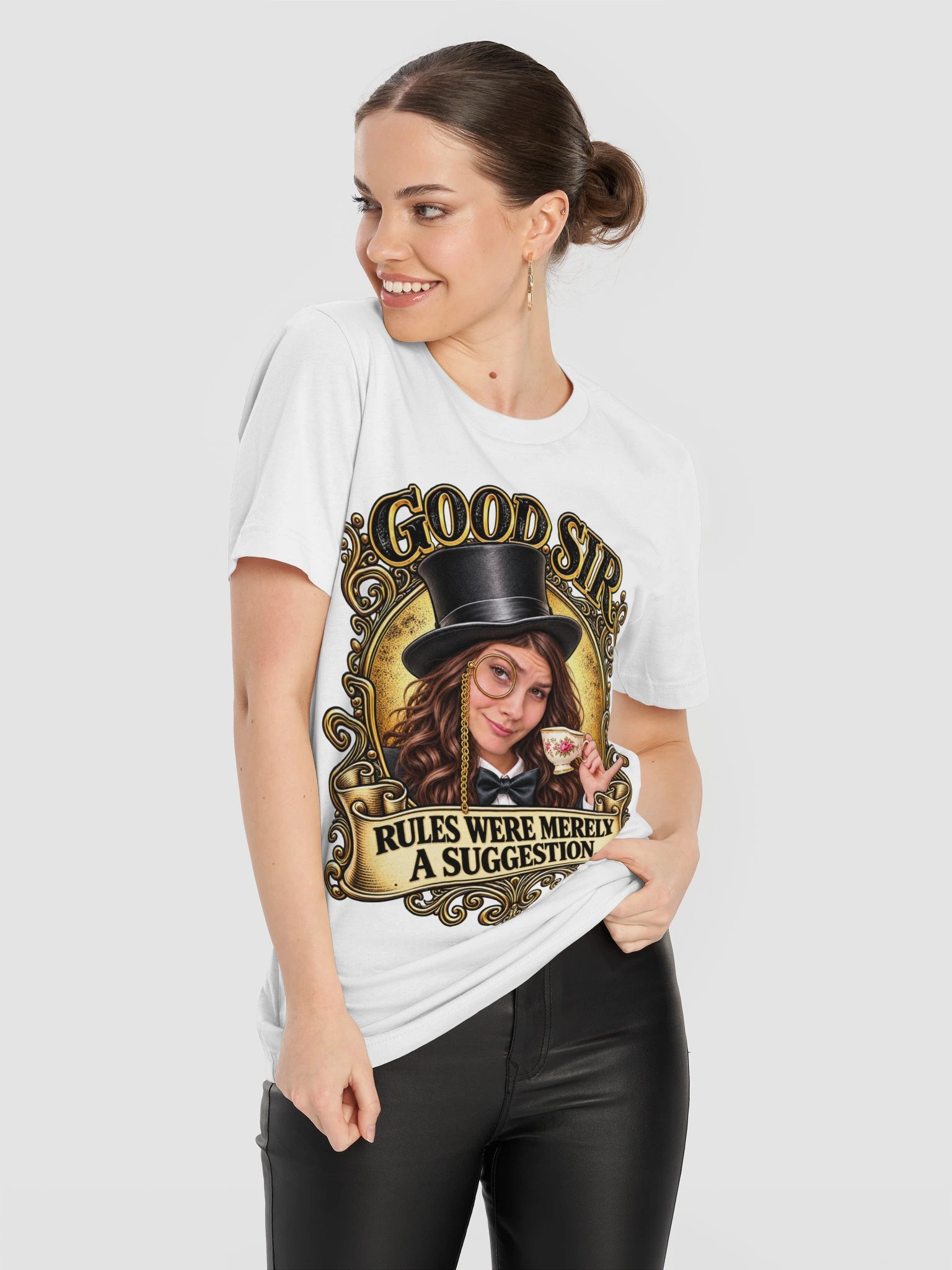 Good Sir Steampunk Tea T-Shirt product image (31)