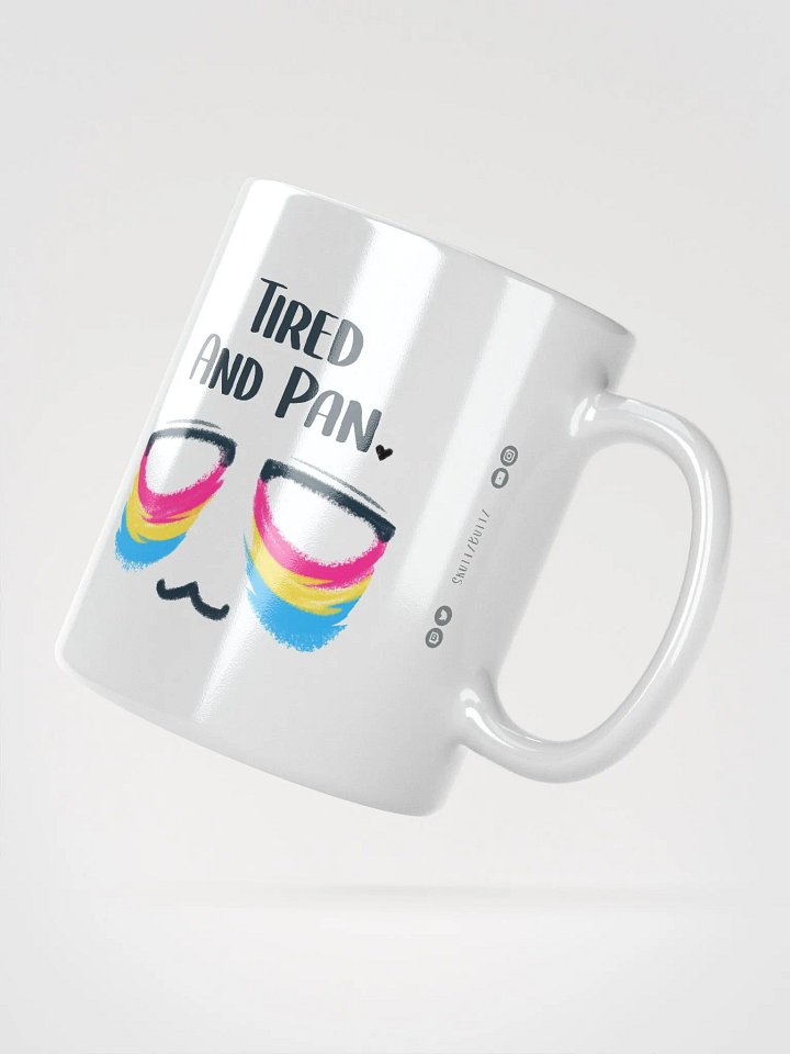 Tired and Pan - Pride Flag Ceramic Mug product image (2)