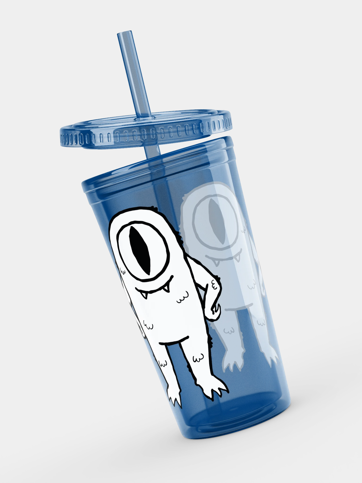 Happy Monster Plastic Tumbler product image (3)