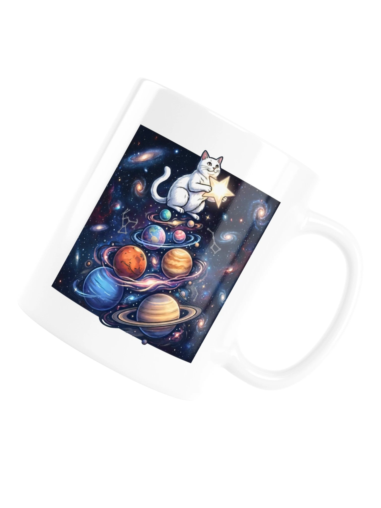 Star Tree Cat Mug product image (6)