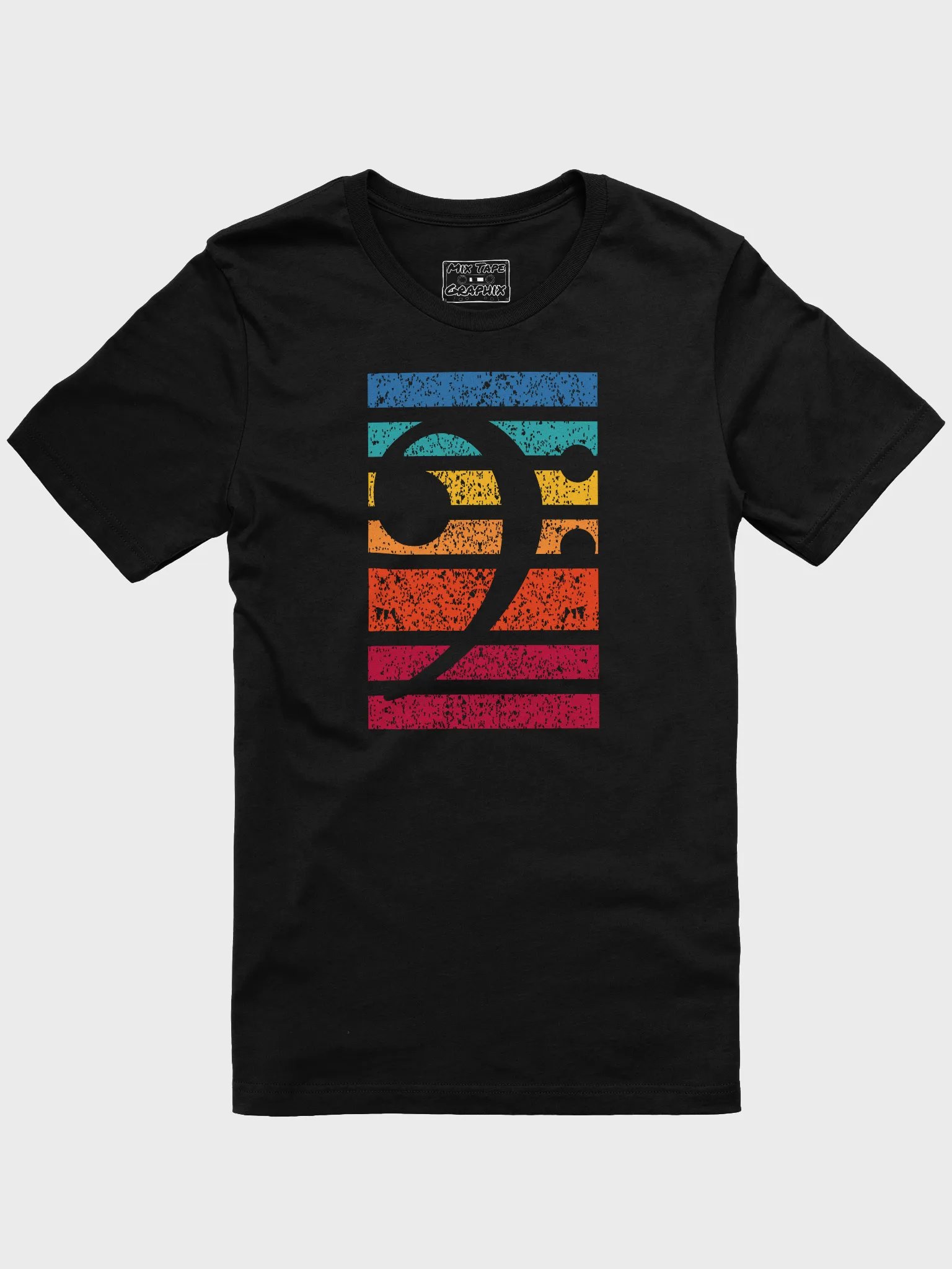 Bass Clef On Colors product image (1)