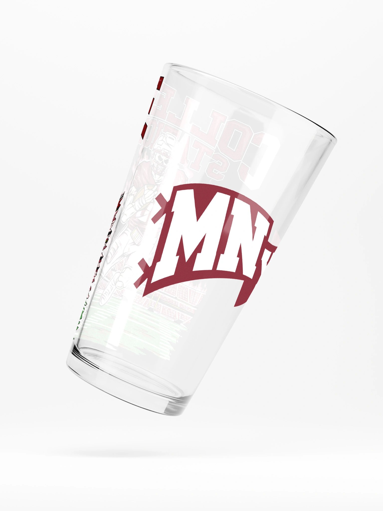 College Station, Welcome to Football Pint Glass product image (2)
