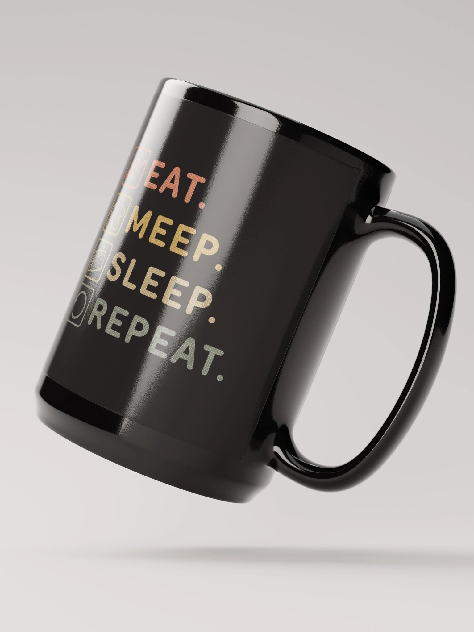 Eat Meep Sleep Repeat Board Gamer Mug product image (4)