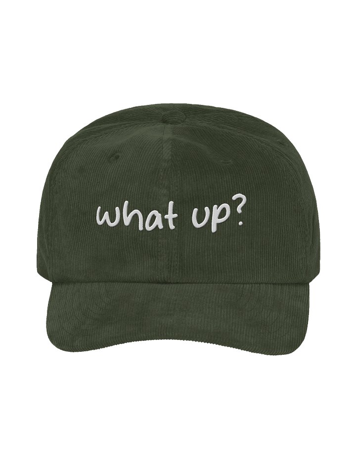 The What Up Hat Green product image (1)