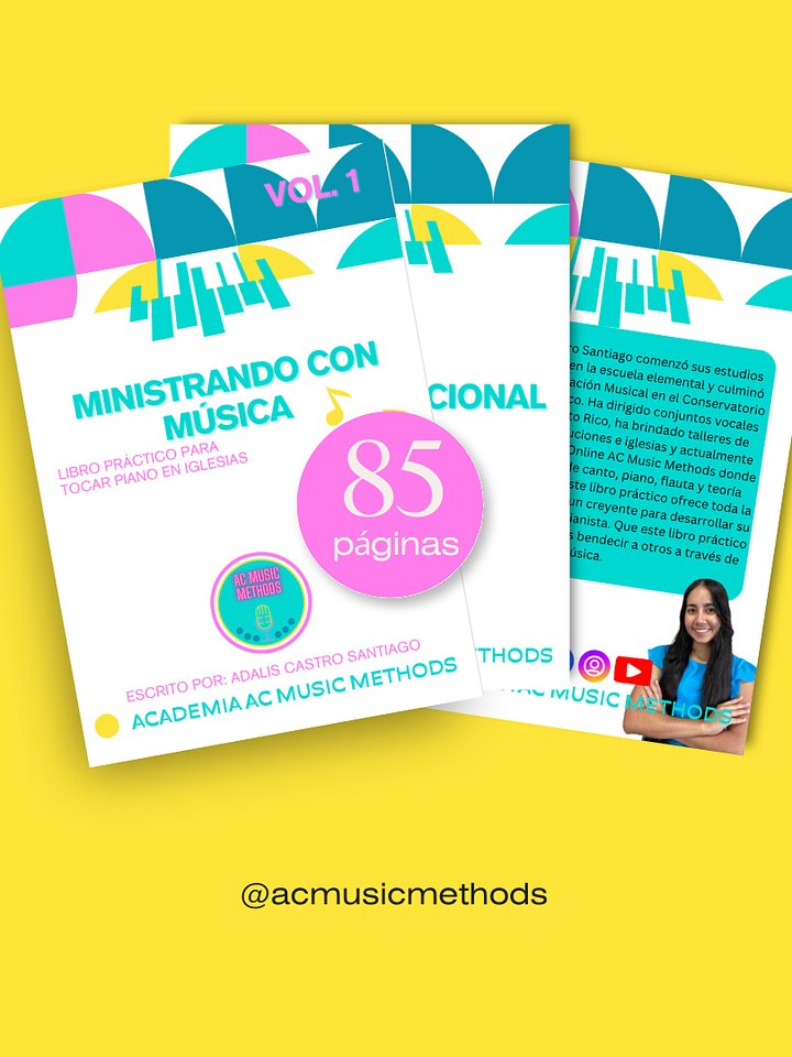 Libro Ministrando con Música product image (1)