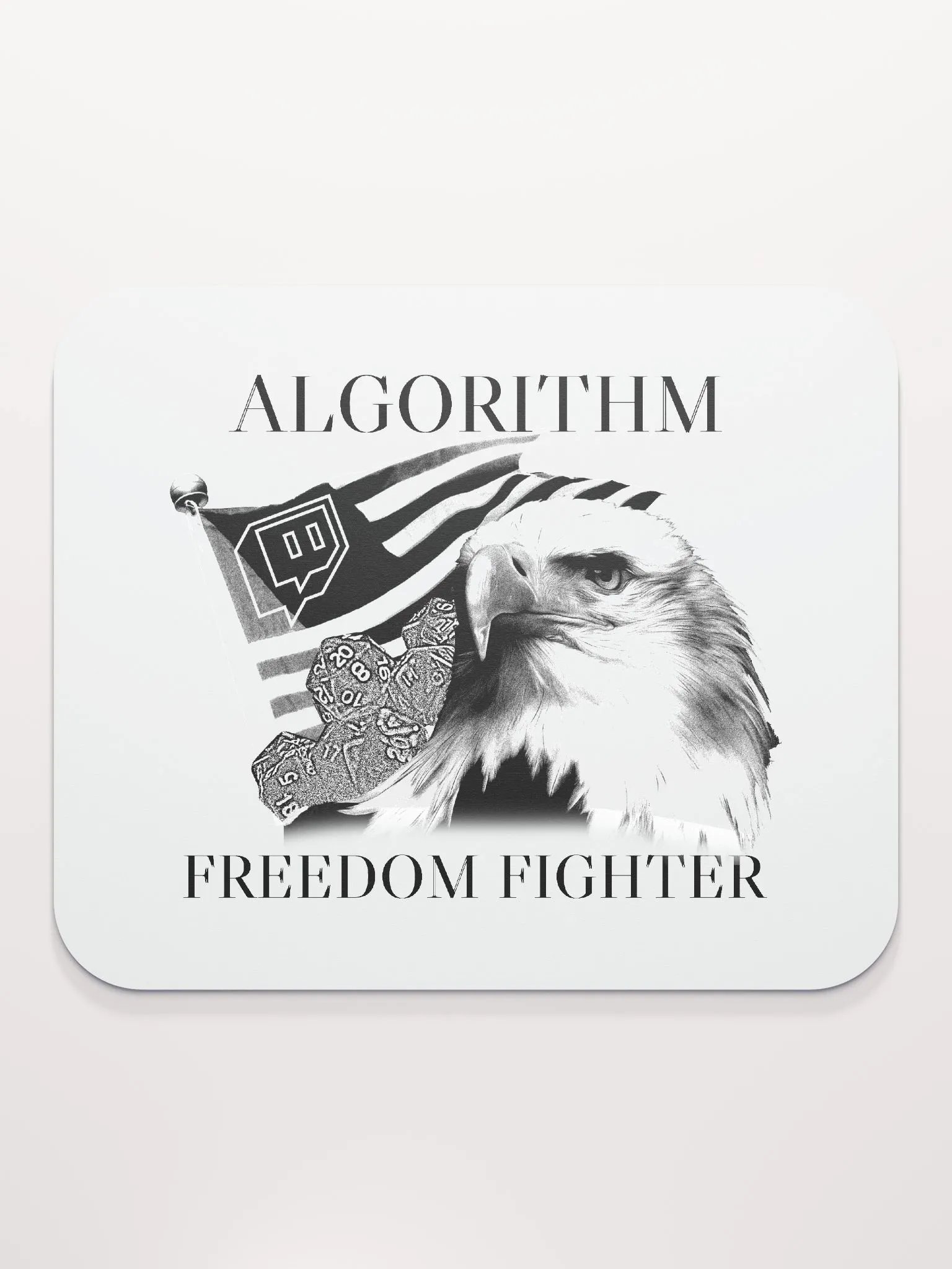 Algorithm Freedom Fighter Mouse Pad product image (2)