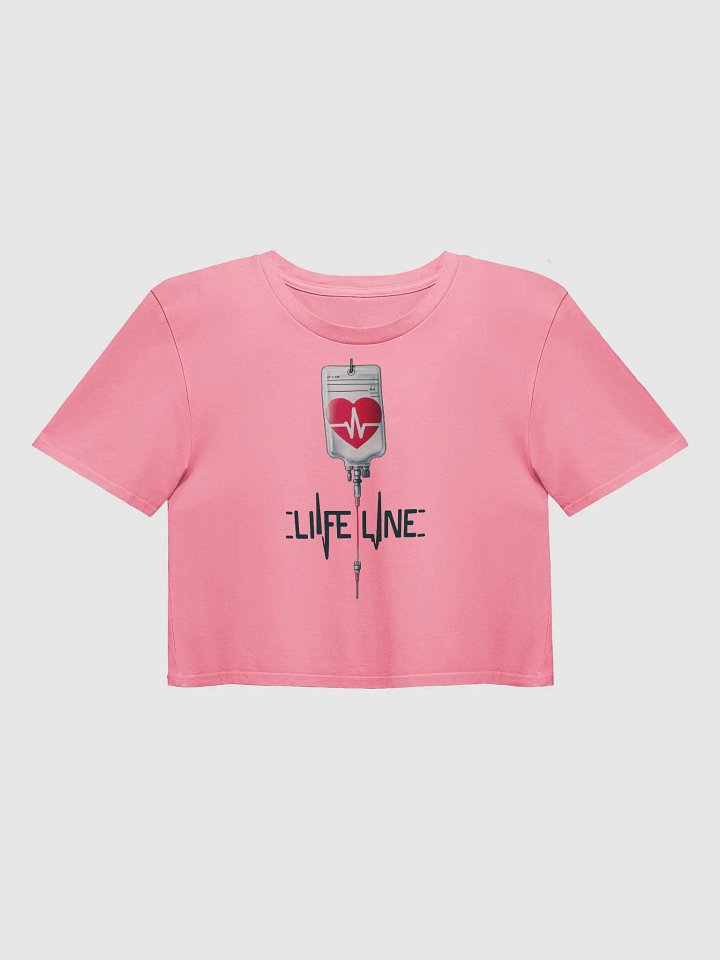 Heartbeat Crop Top - LIFE LINE Collection product image (4)