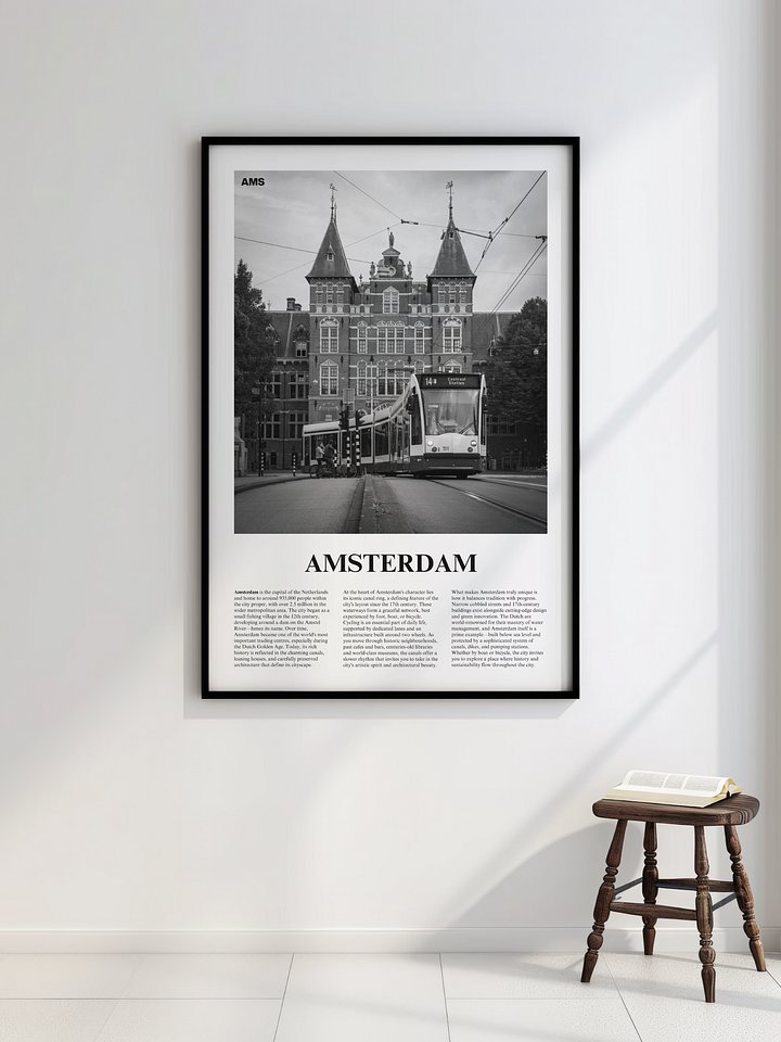 Amsterdam 05 Newspaper Poster product image (2)