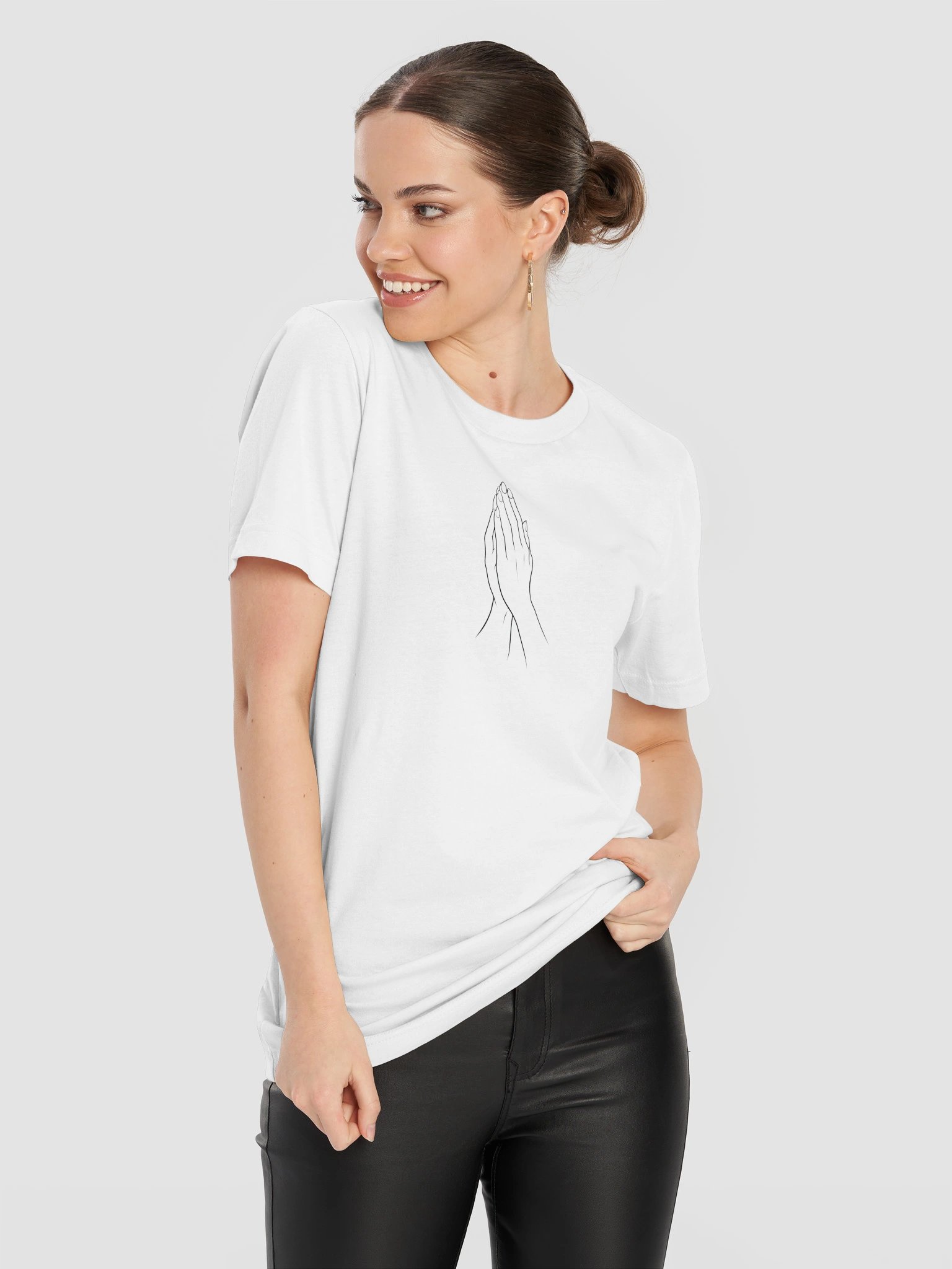 Praying Hands T-Shirt product image (137)