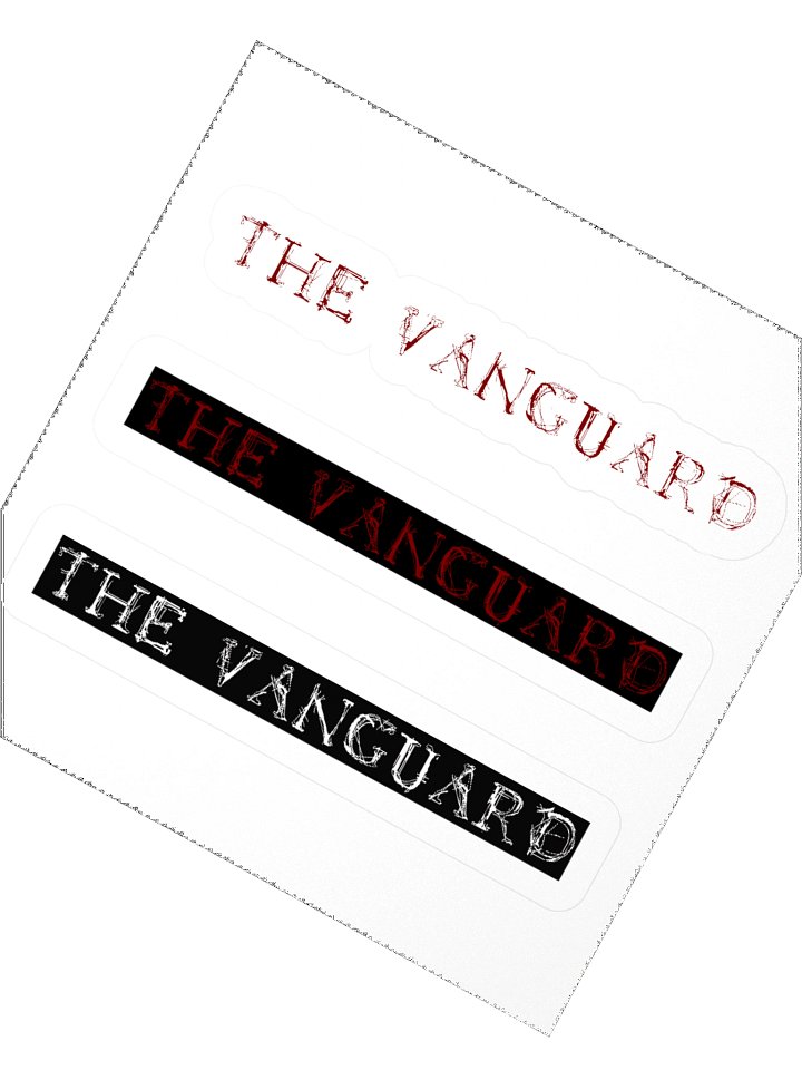The Vanguard Kiss Cut Stickers product image (2)