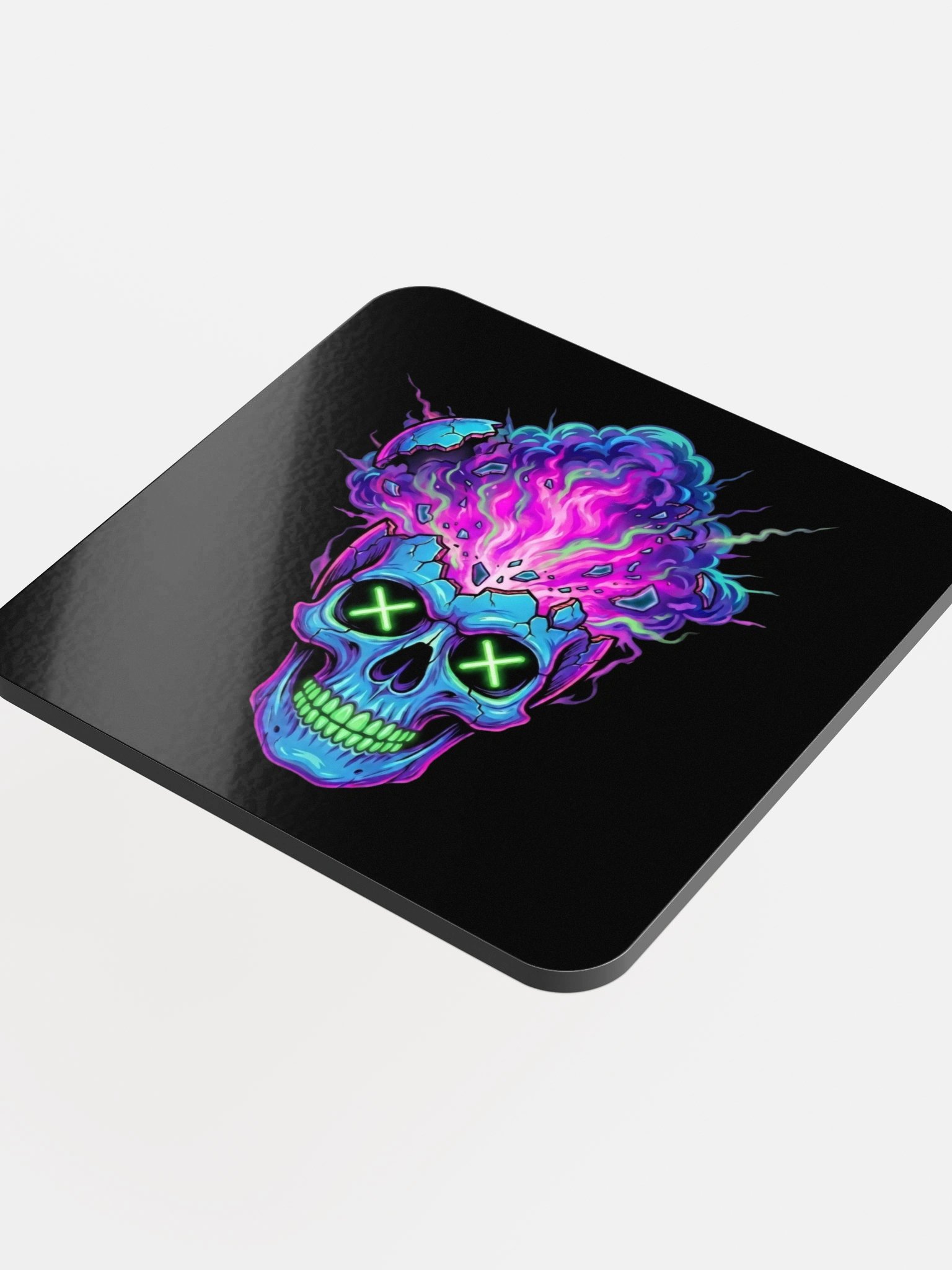 "MindBlown" Premium Glossed Cork Coaster product image (2)