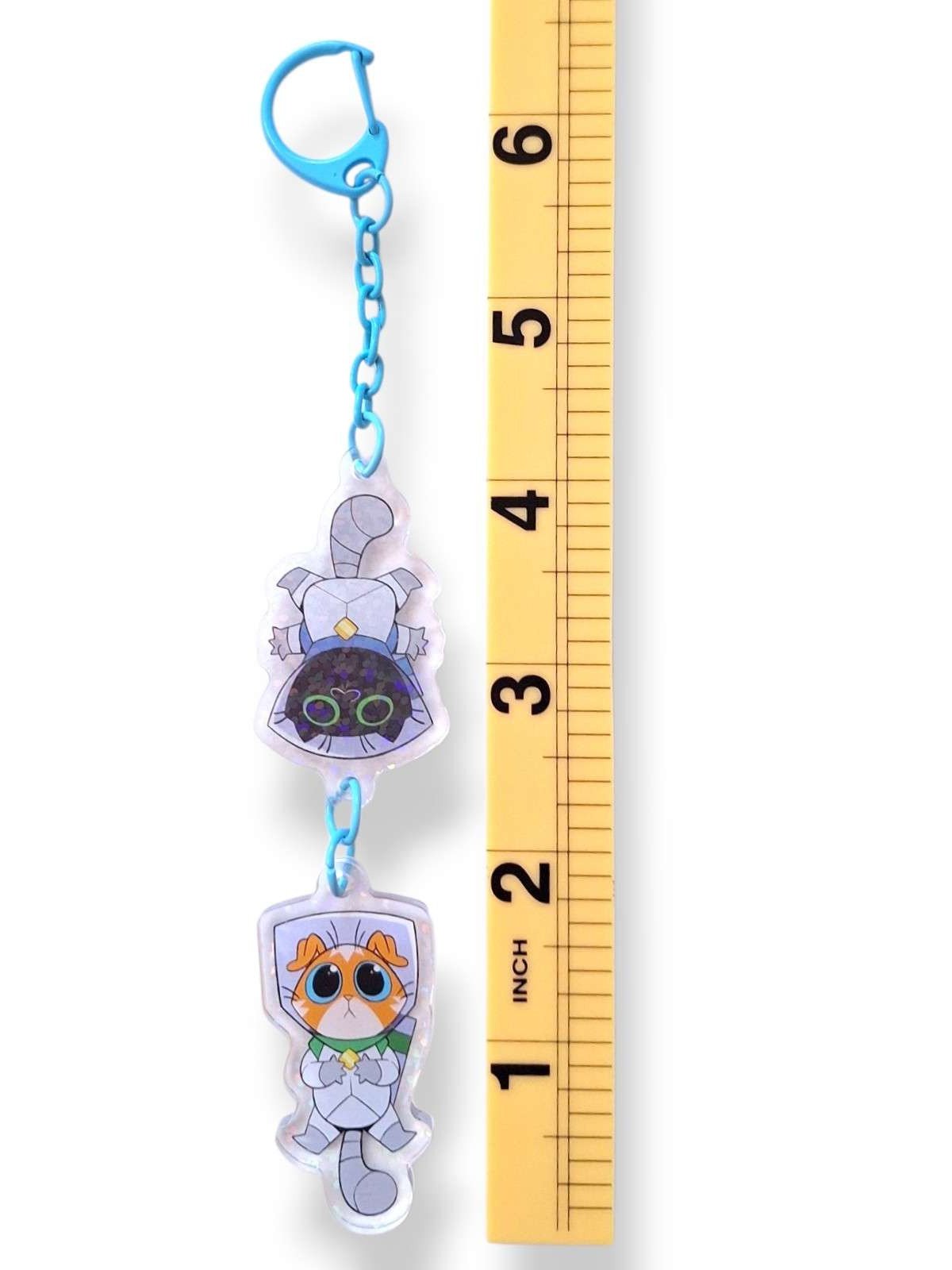 Scritch & Scratch - Duo Acyrlic keychain product image (4)