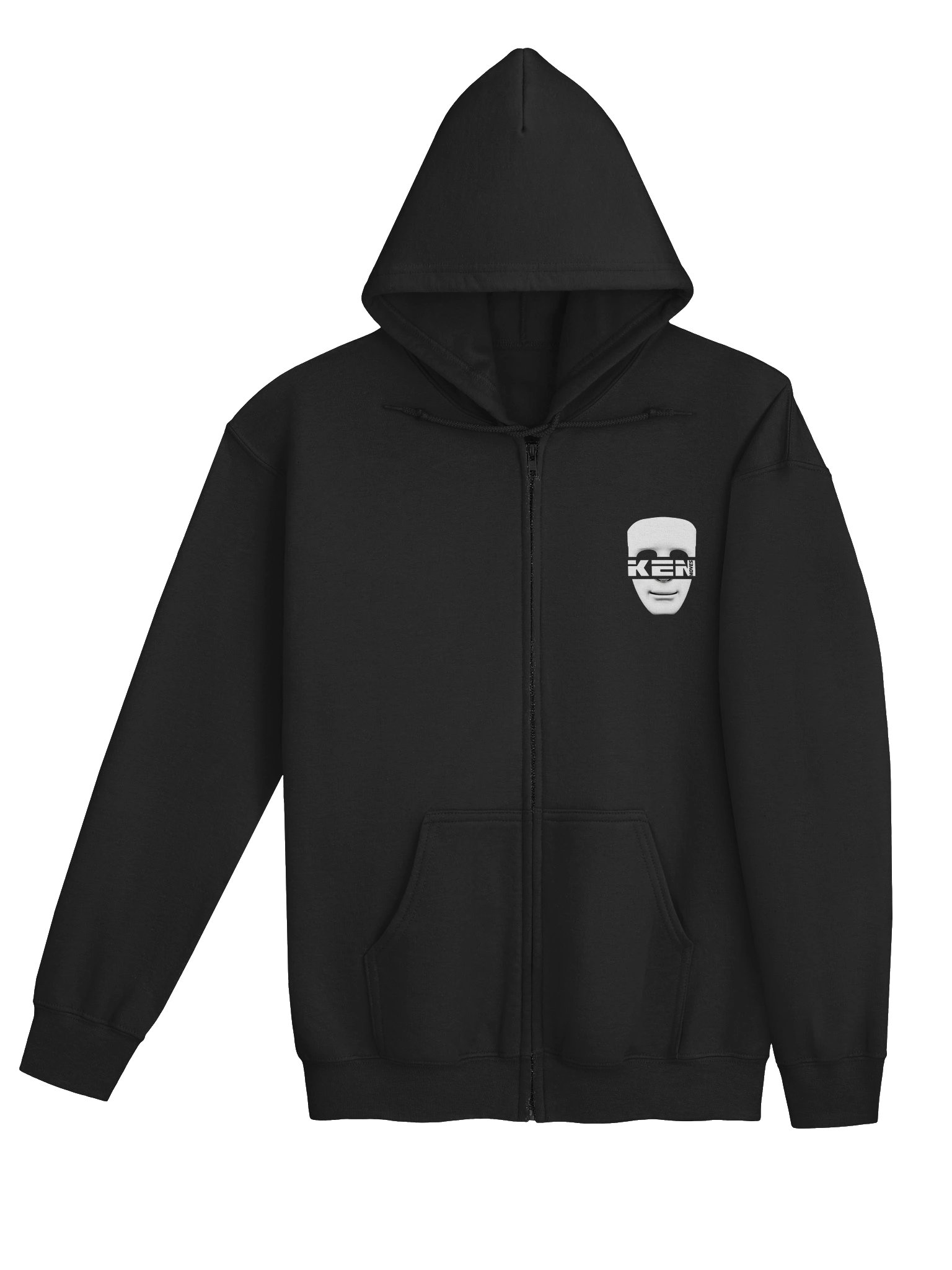 KEN MOVES Heavy Blend Zip Hoodie product image (13)
