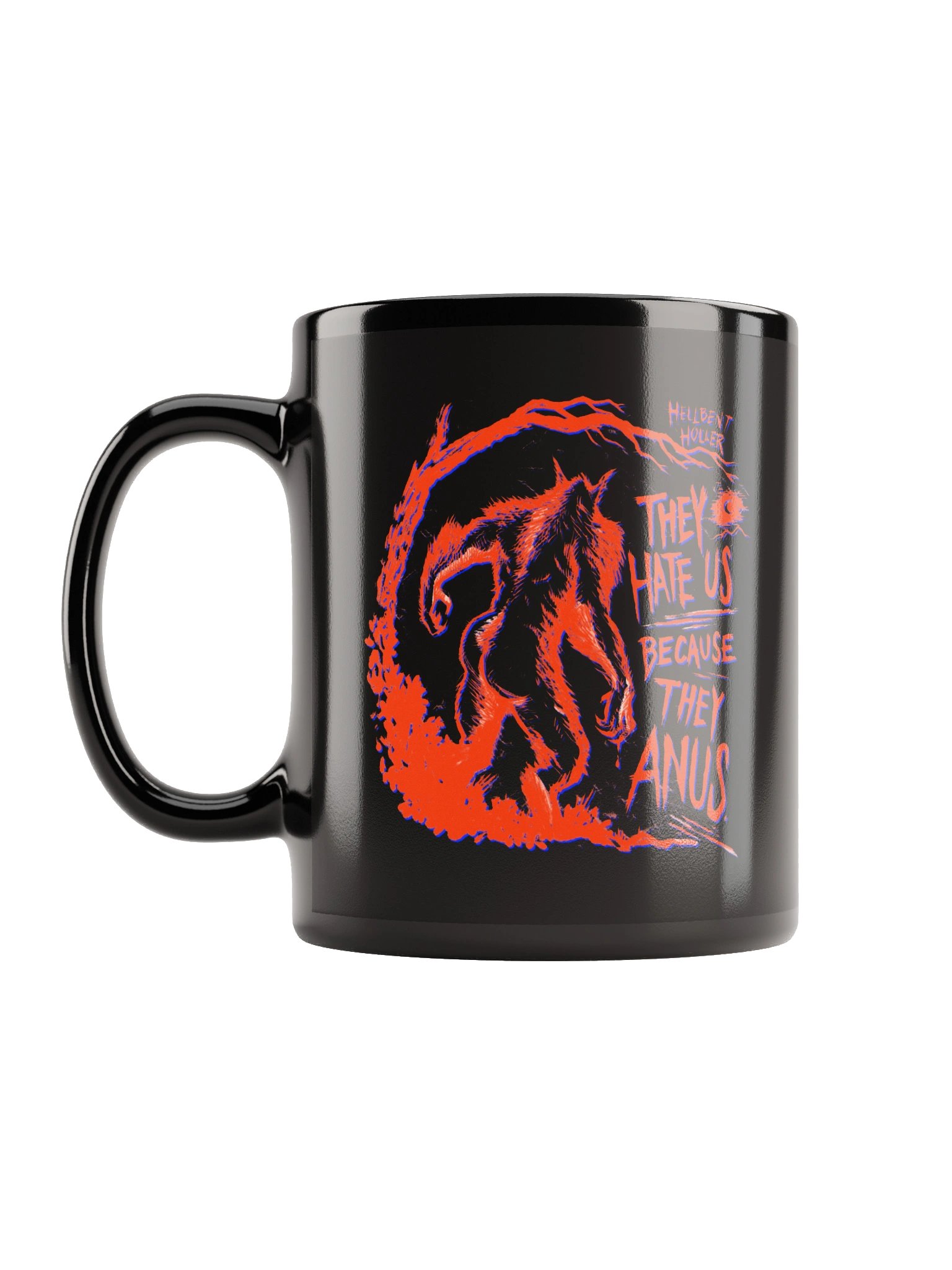 Hate Us Werewolf Mug product image (1)
