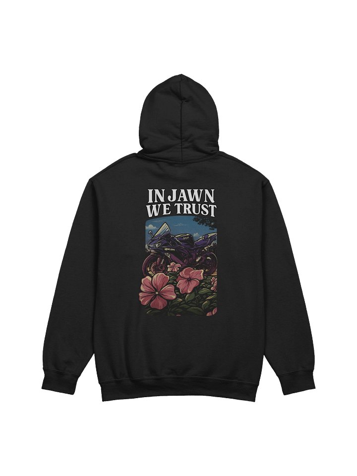 Jawn > Kawasaki ZX6R Floral Gildan Hoodie product image (4)