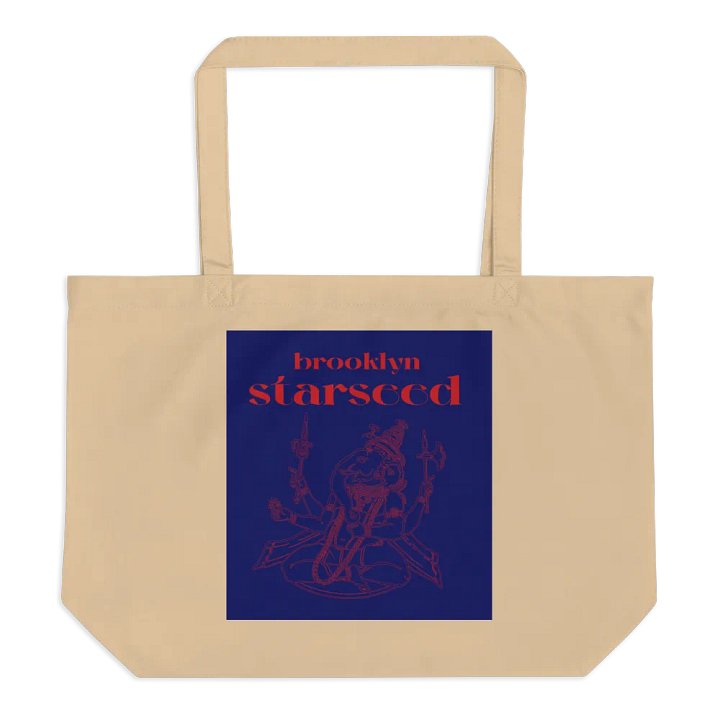 Brooklyn Starseed red ganesh tote bag product image (1)