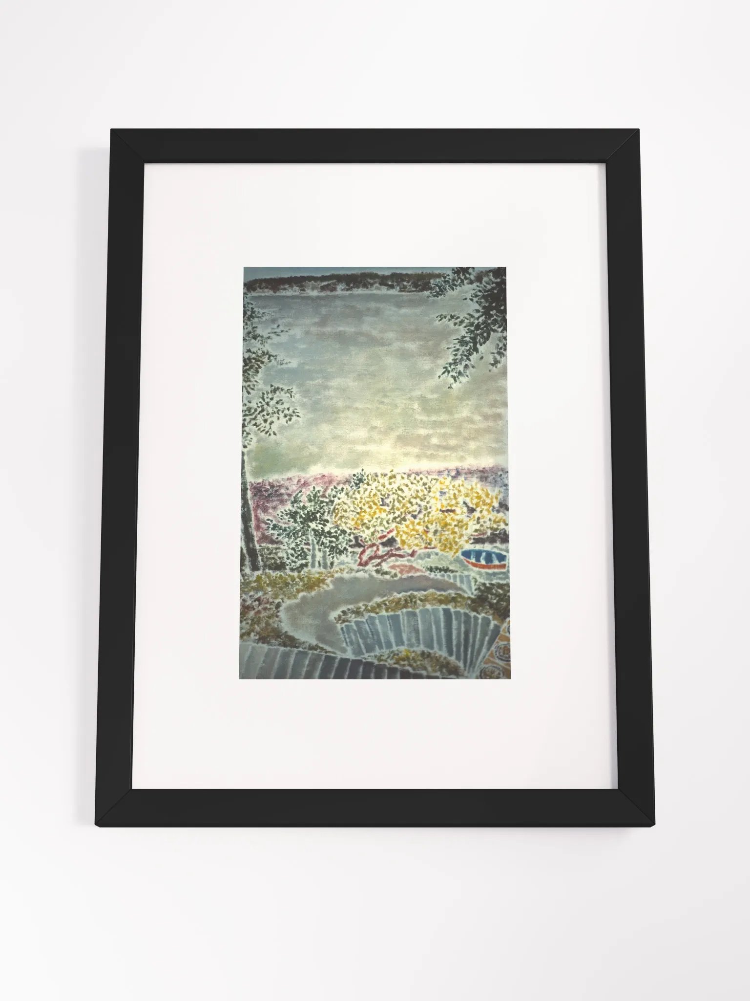 Steps to Beach Print Framed product image (10)
