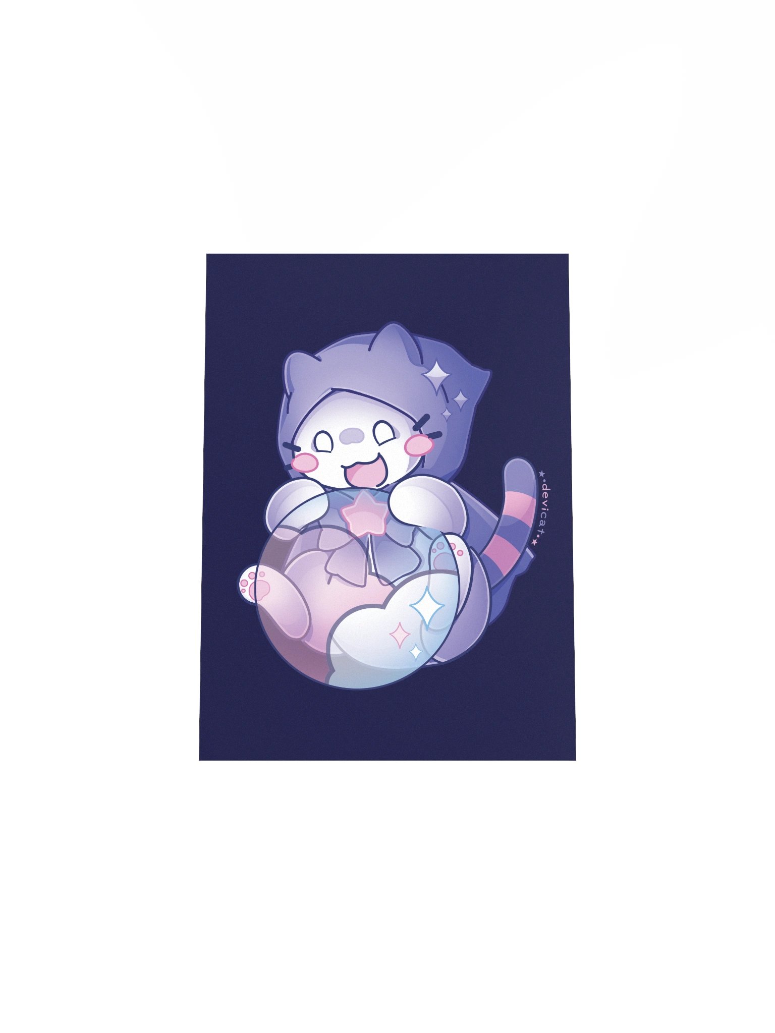 CandiCat Fortune Teller 2025 Print product image (4)