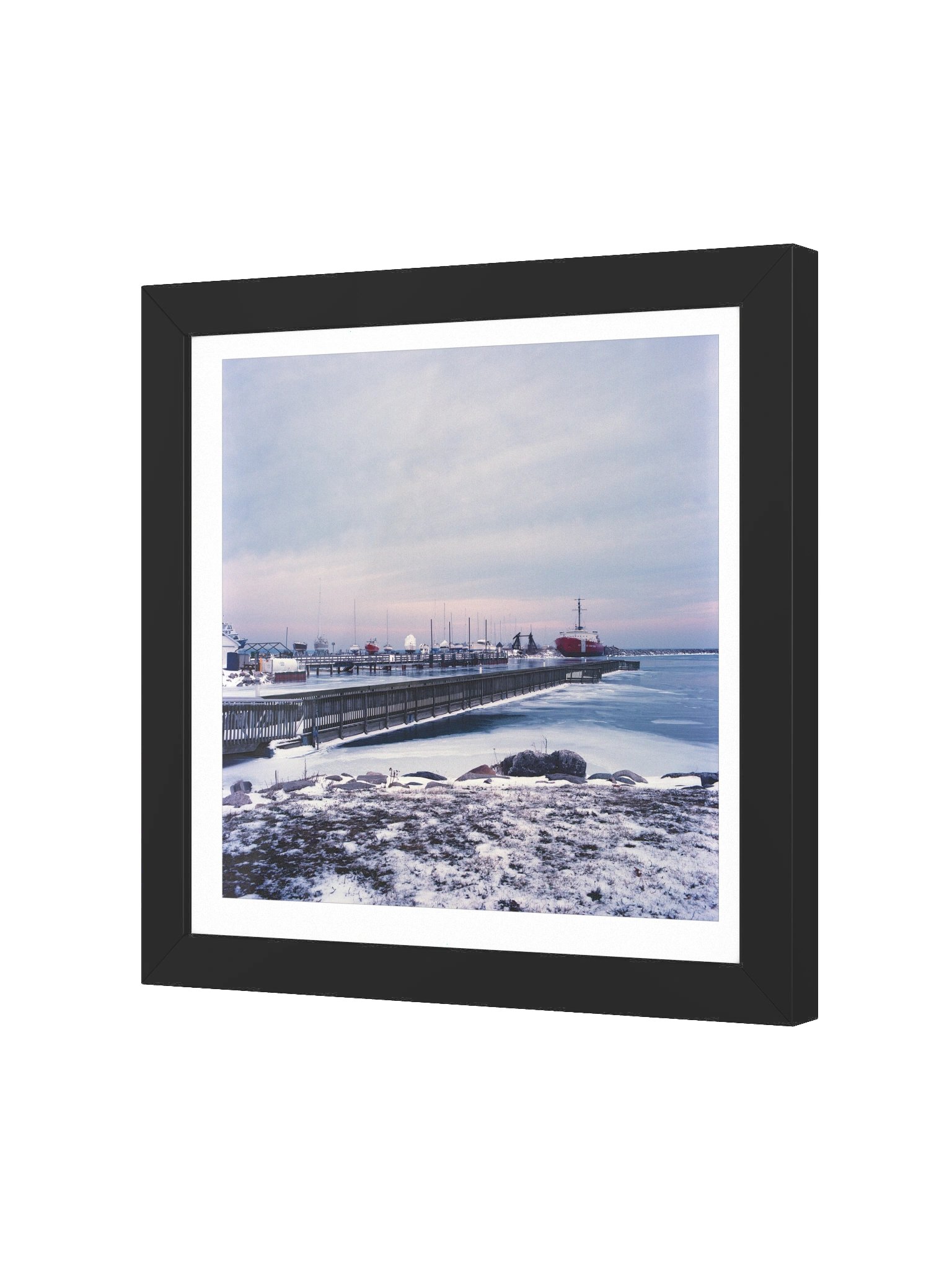 Winter Harbor Print product image (8)