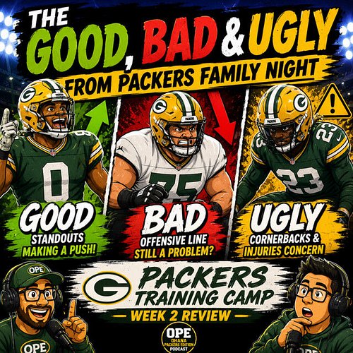 🧀 Need some Packers weekend listening?

If you missed this week's OPE, now's the perfect time to catch up.

Family Night gave...