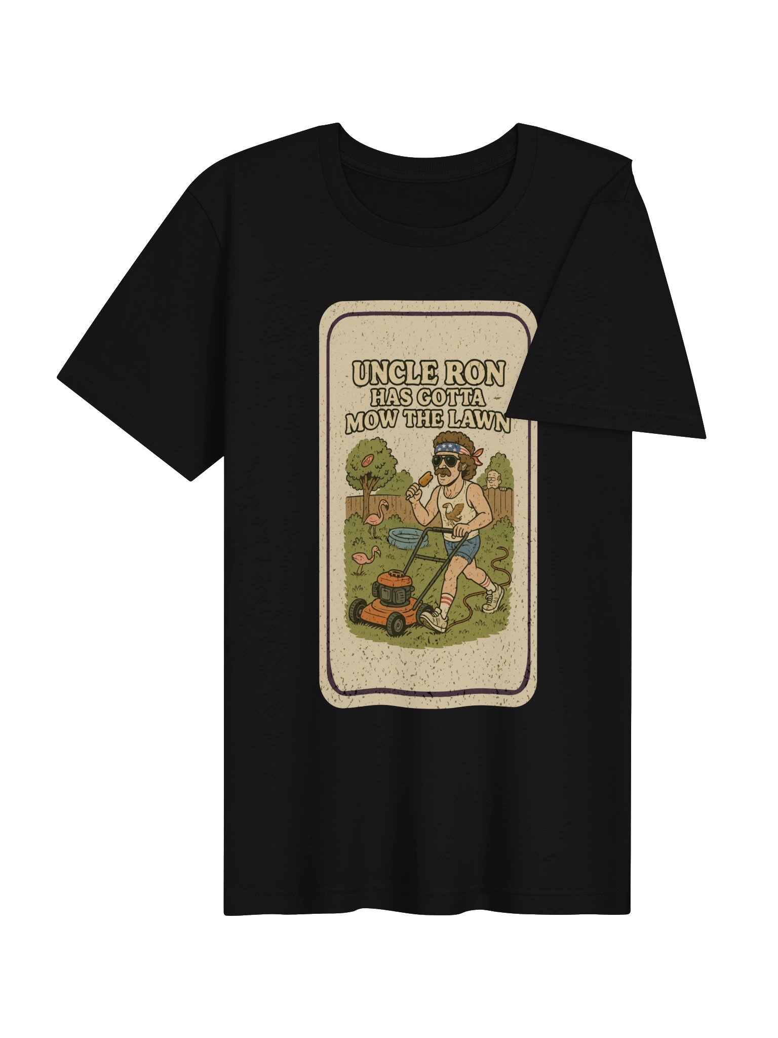 Uncle Ron Has Gotta Mow The Lawn Tee product image (4)