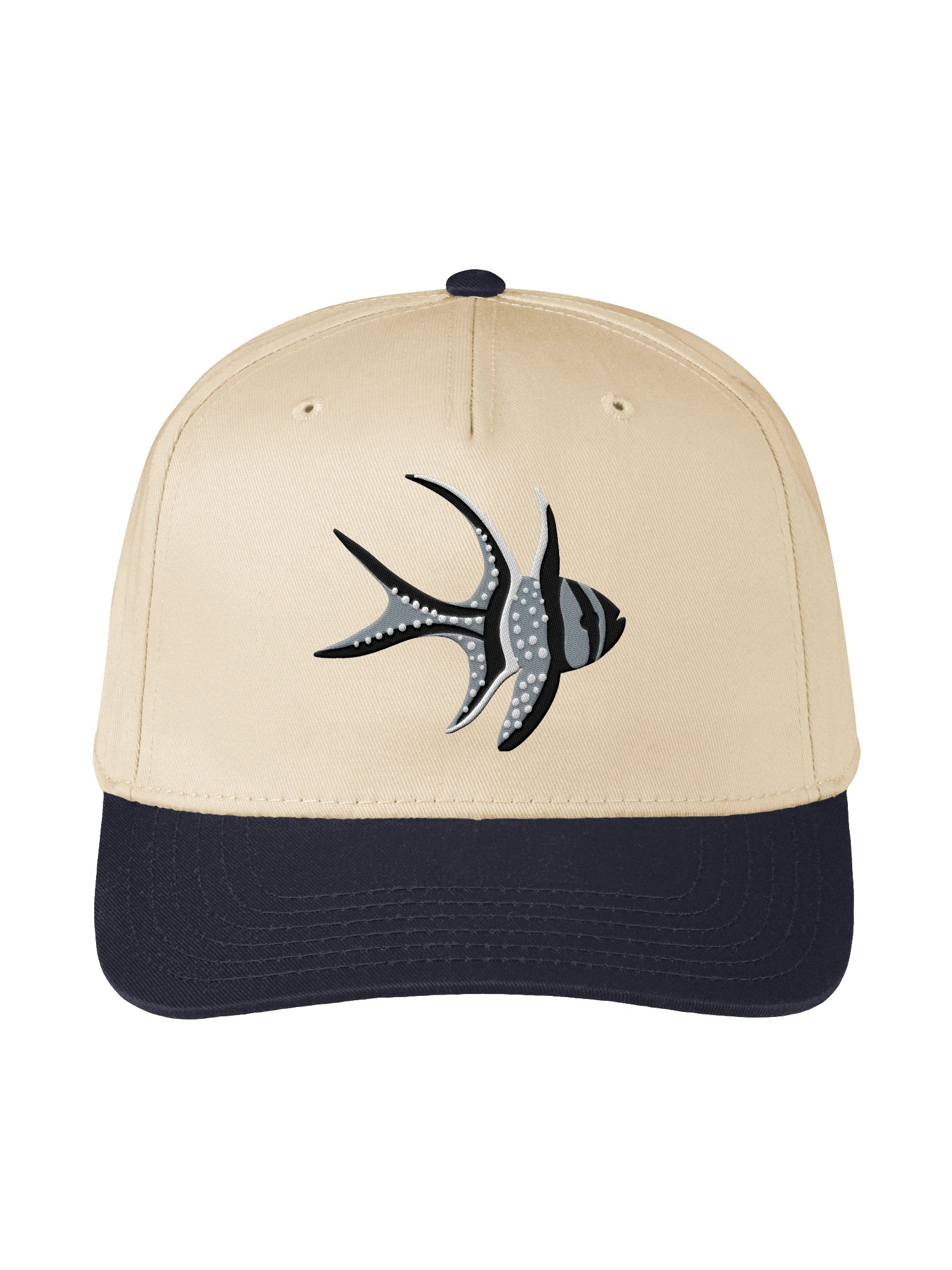 Banggai Cardinalfish Mid-Profile Baseball Cap (Embroidered) for Reef and Marine Aquarium Lovers product image (1)