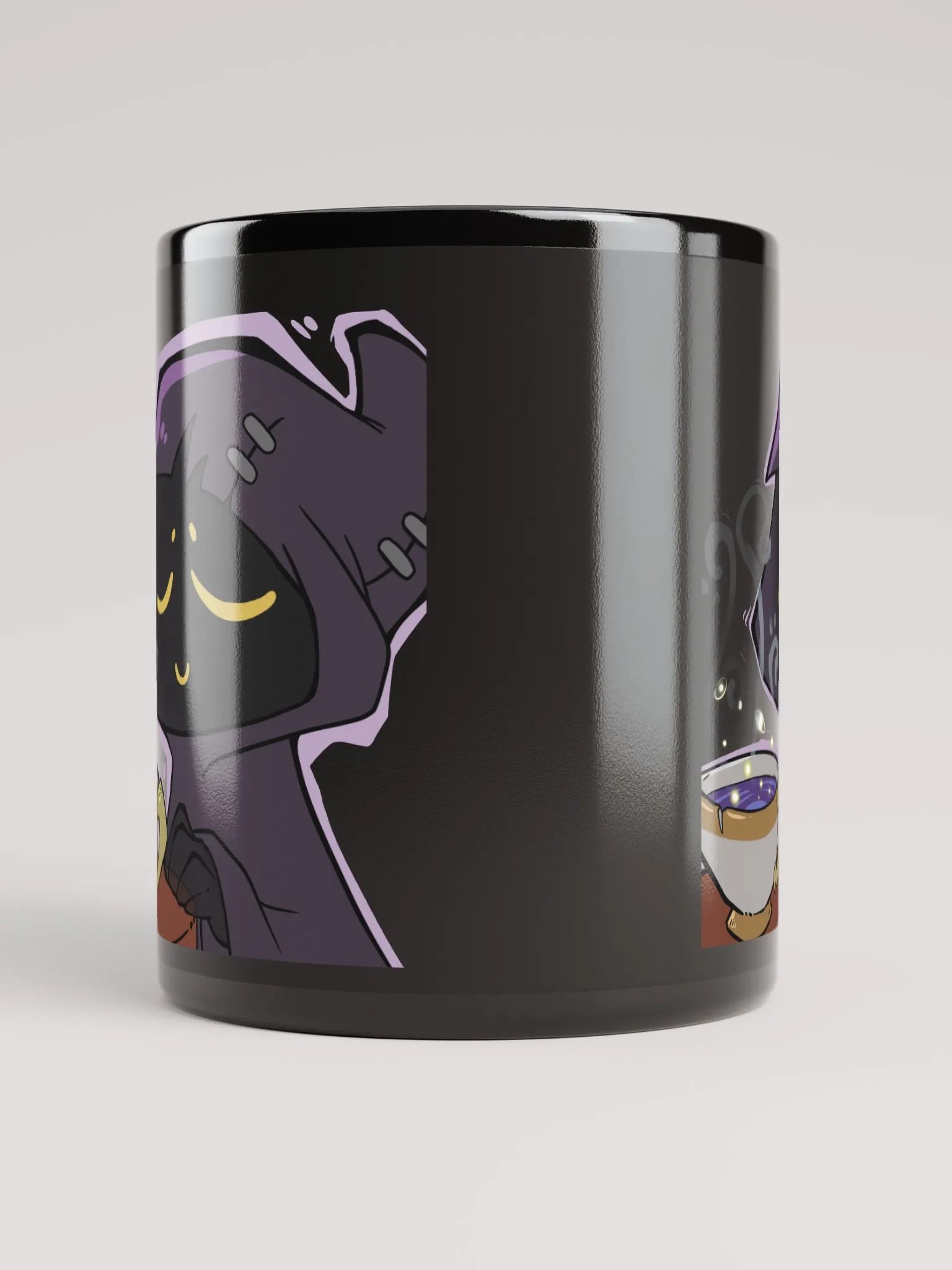 Lurking with Tea Black Mug product image (5)
