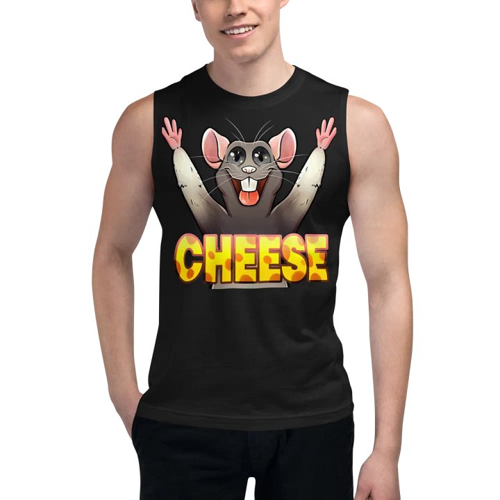 CHEESE Muscle Tank product image (2)