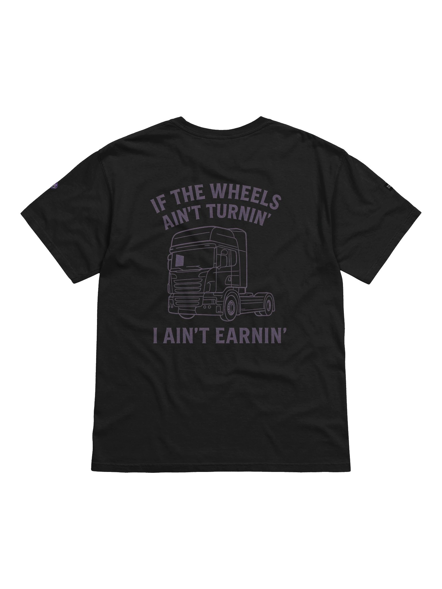 Gdubz360streams Trucker Tee - Black product image (2)