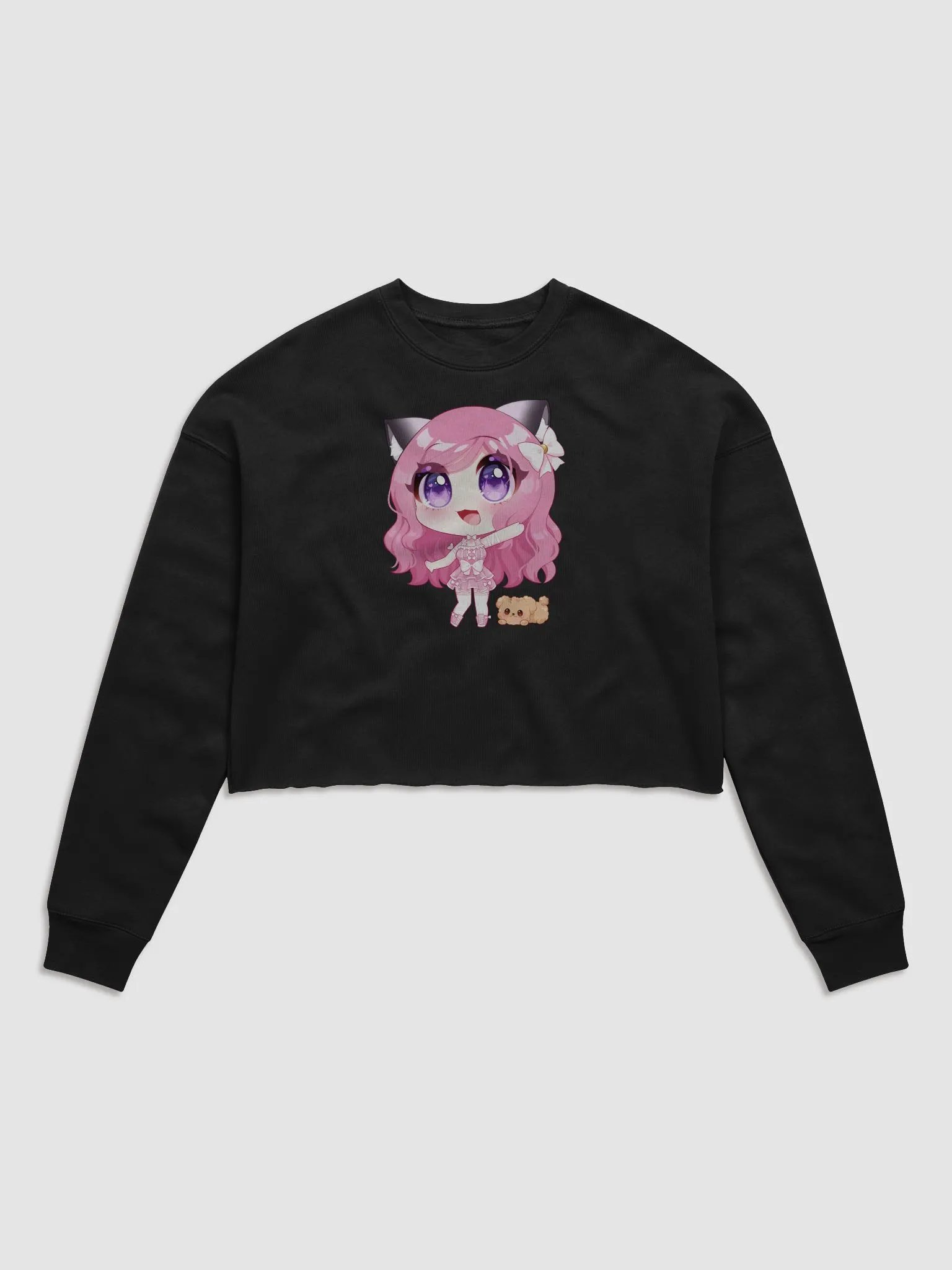 'Hallo!' Chibi Cropped Sweater product image (2)