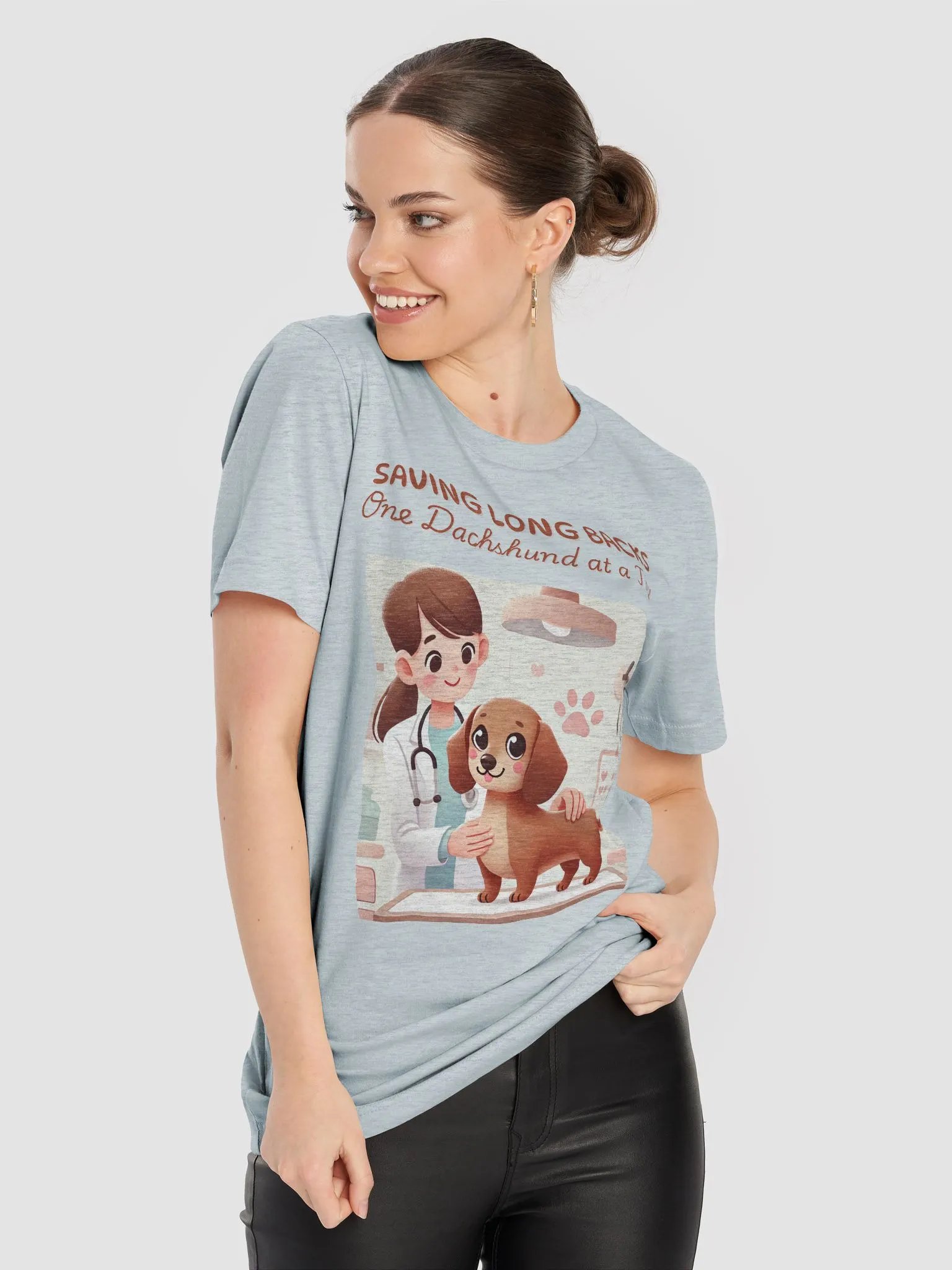 Saving Long Backs One Dachshund at a Time T-Shirt product image (8)
