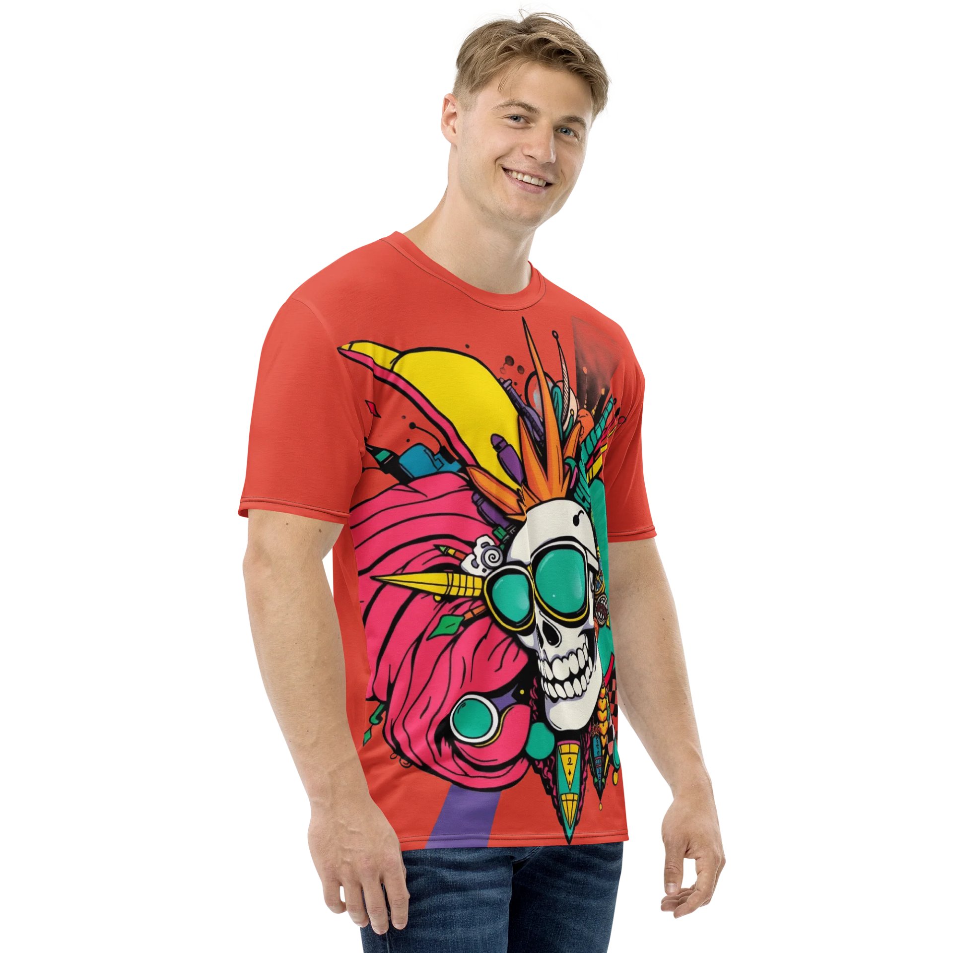 Spike Skull Sunglasses Tee product image (4)