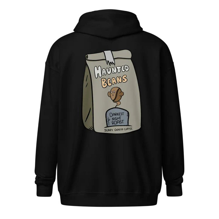Haunted Beans Zip-up Hoodie product image (4)