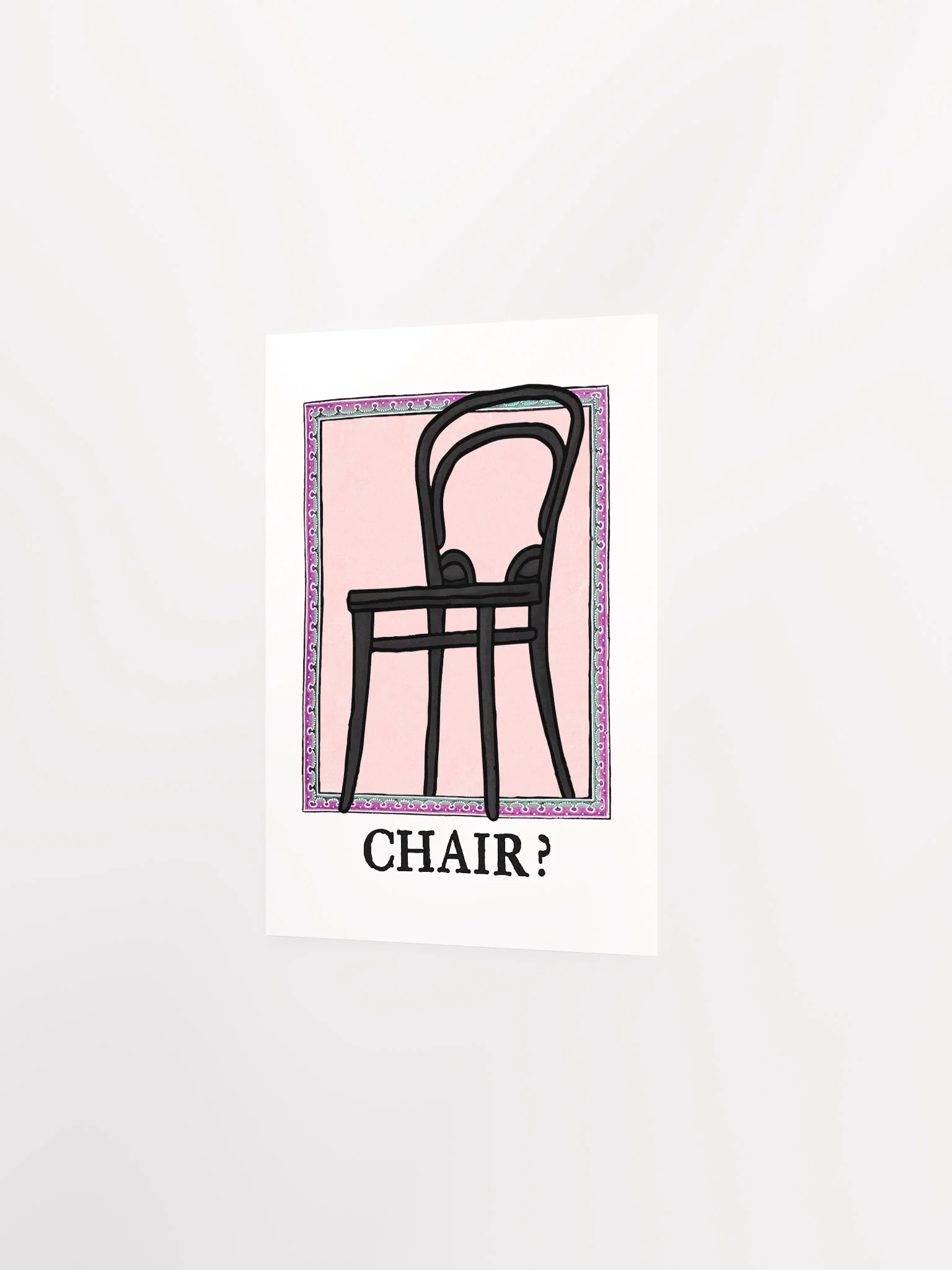CHAIR? Poster product image (6)
