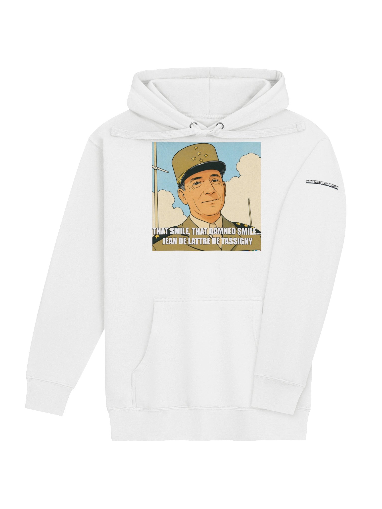 That smile, That damn smile - Jean De Lattre De Tassigny (Hoodie) product image (4)