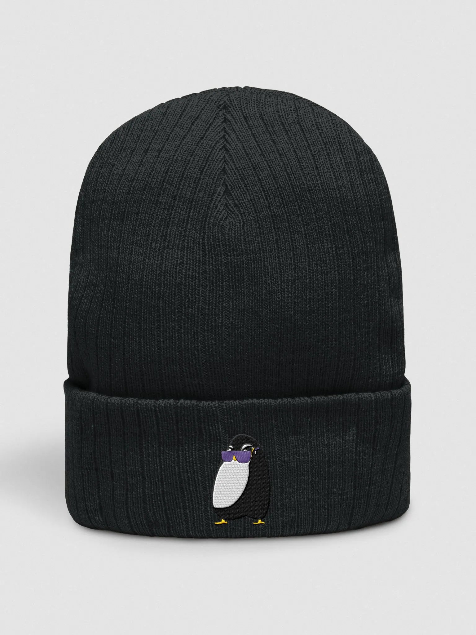 Diva Penguin Embroidered Beanie product image (1)