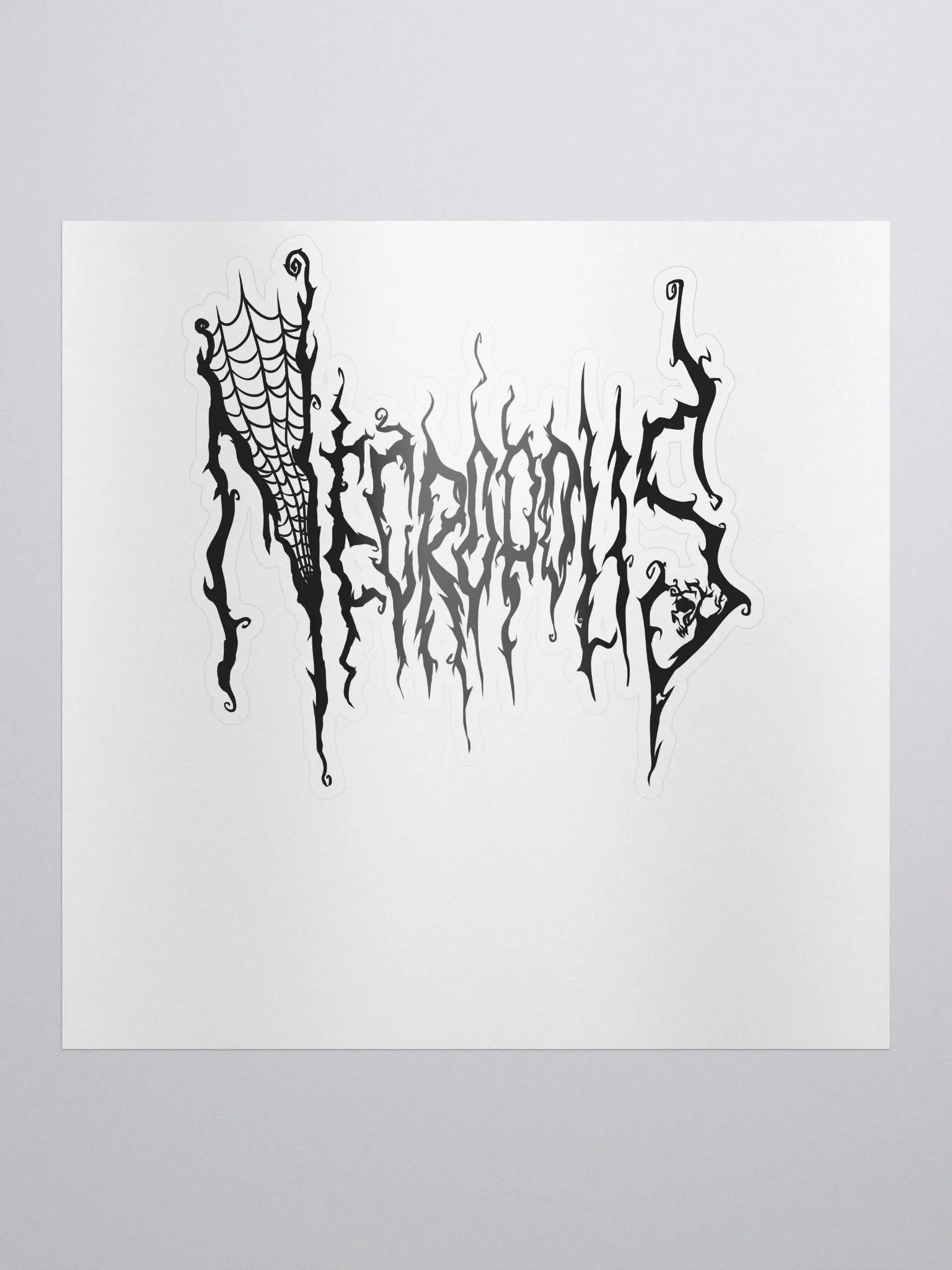 Necropolis Logo Sticker product image (1)