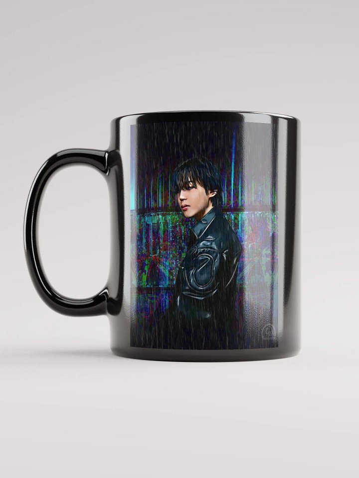 Cyber Jimin Black Mug - Designed by Chimber product image (1)