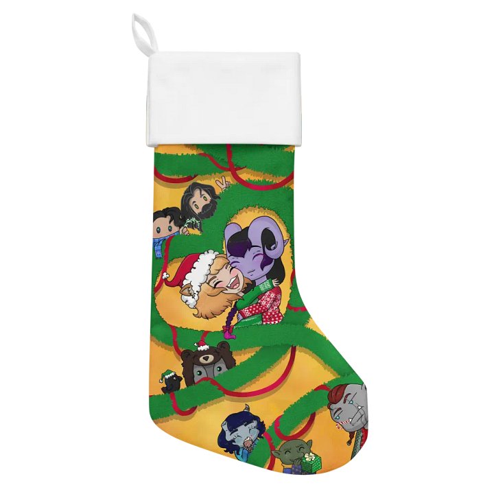 Sacred Flame Christmas Stocking product image (1)